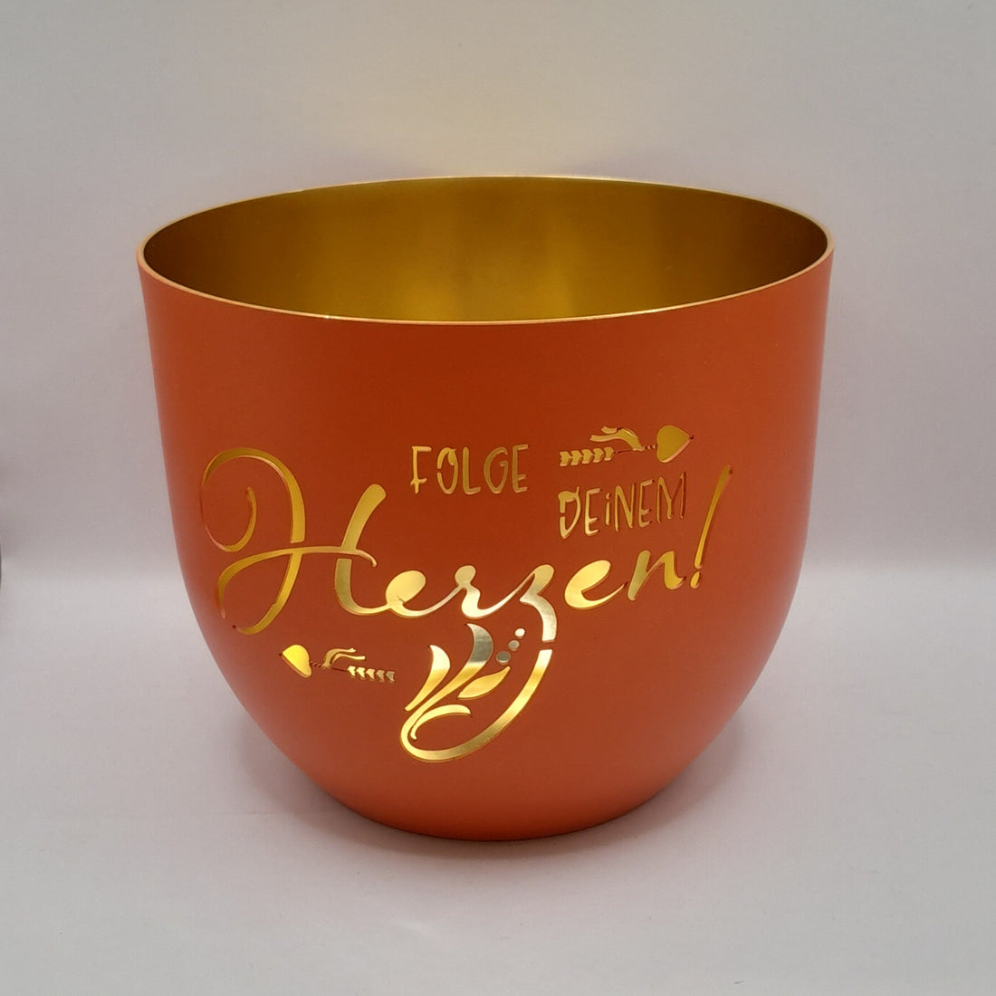 Lichterzeit Teelichthalter "Folge deinem Herzen"