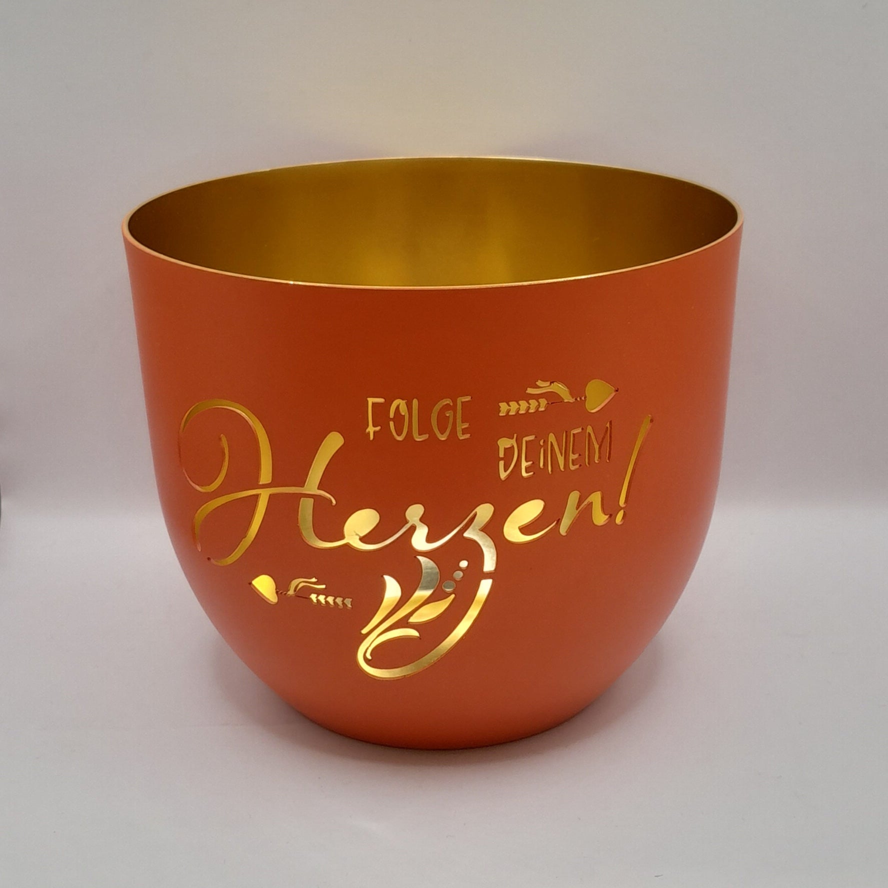 Lichterzeit Teelichthalter "Folge deinem Herzen"