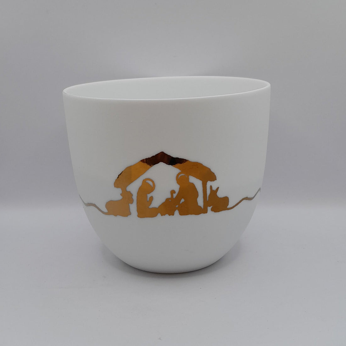 Lichterzeit Teelichthalter "Krippe"