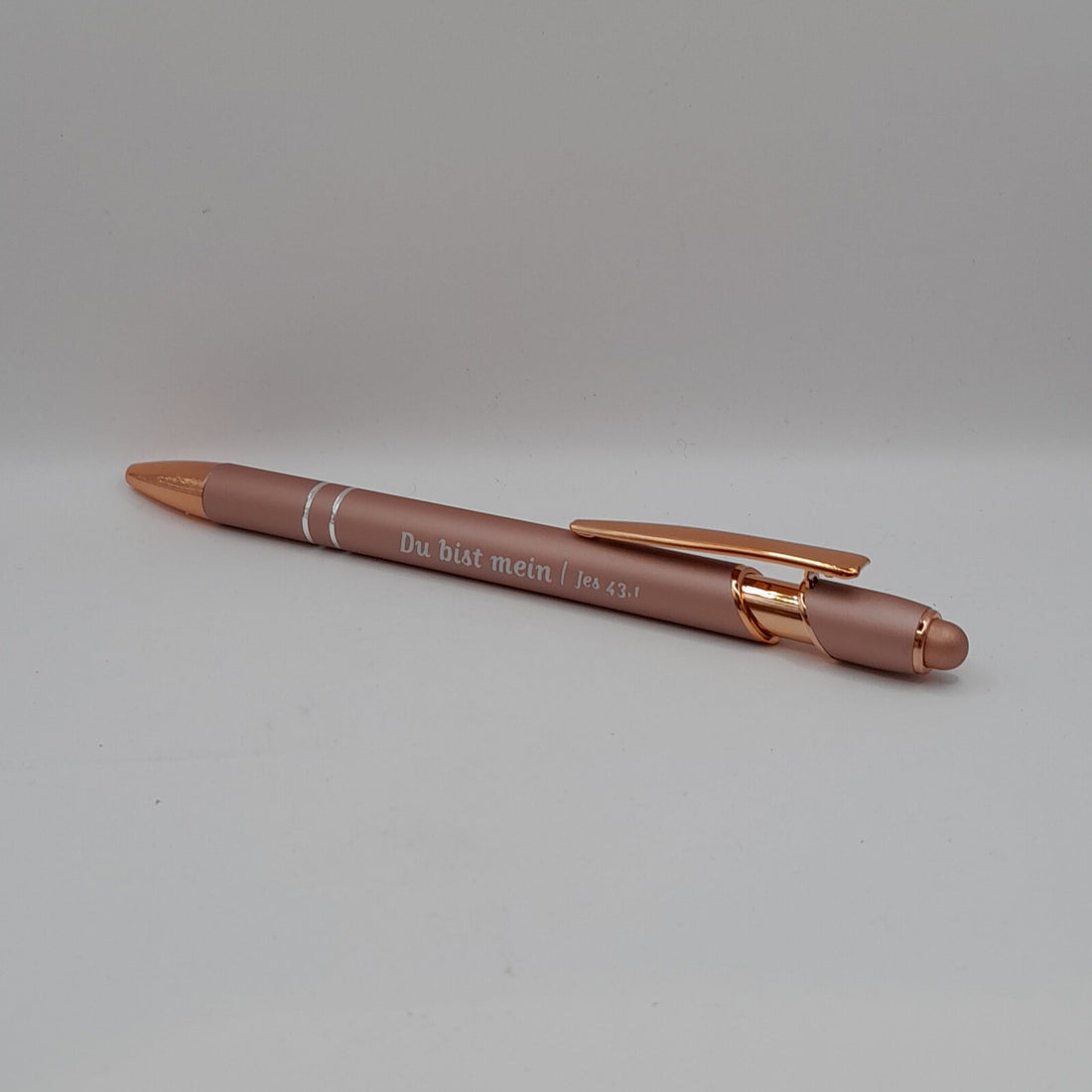 Kugelschreiber "Du bist mein", rosé