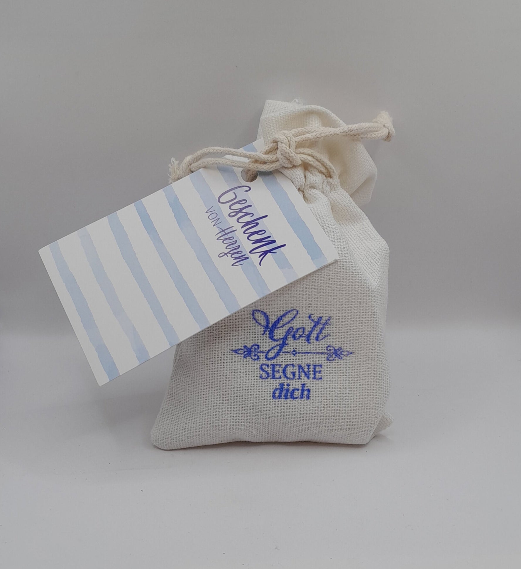 Holzstempel "Gott segne dich"