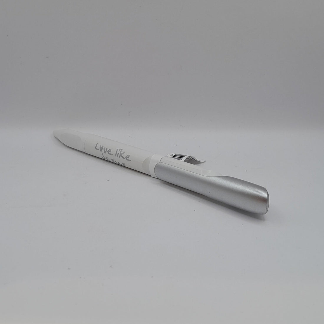 Kugelschreiber "Love like Jesus", silber