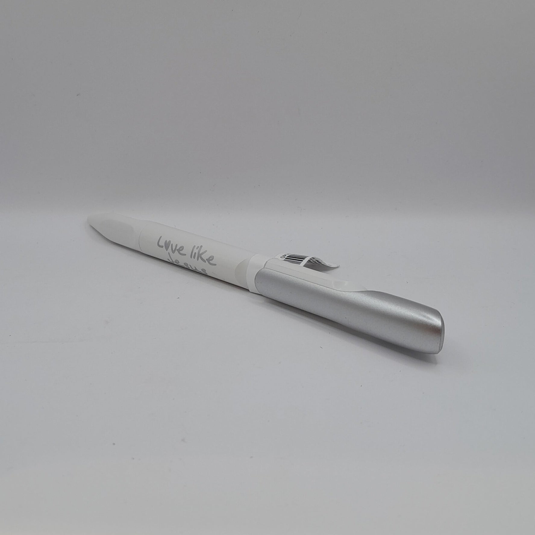 Kugelschreiber "Love like Jesus", silber
