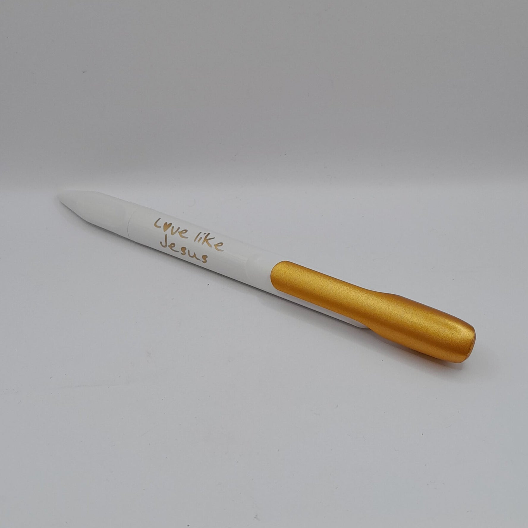 Kugelschreiber "Love like Jesus", gold
