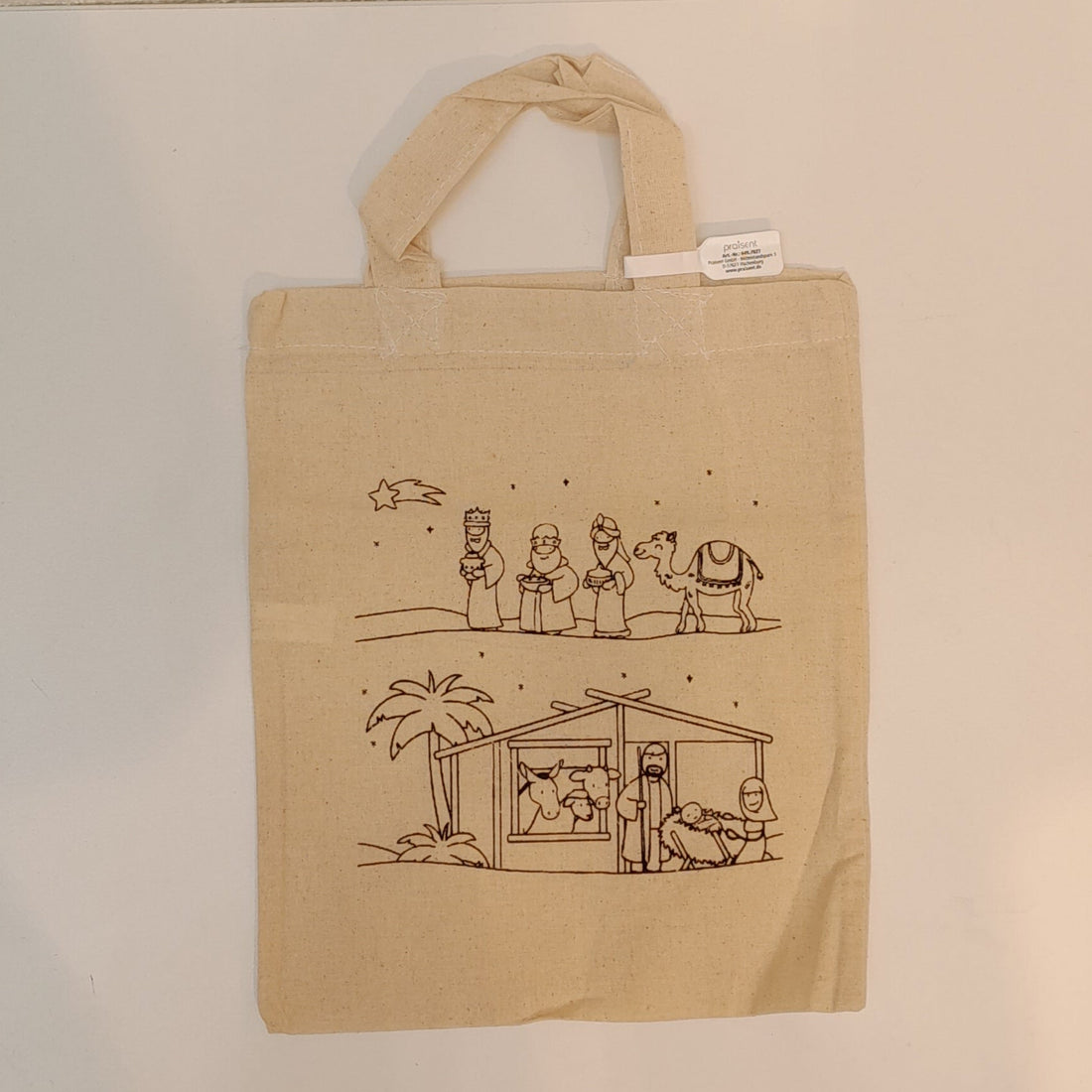 Stofftasche zum Ausmalen "Weihnachten"