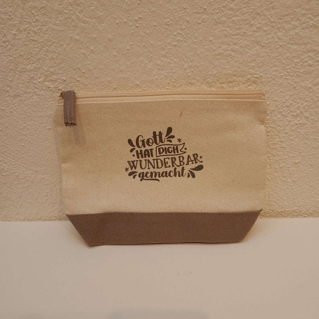 Kosmetiktasche "Gott hat dich wunderbar gemacht"