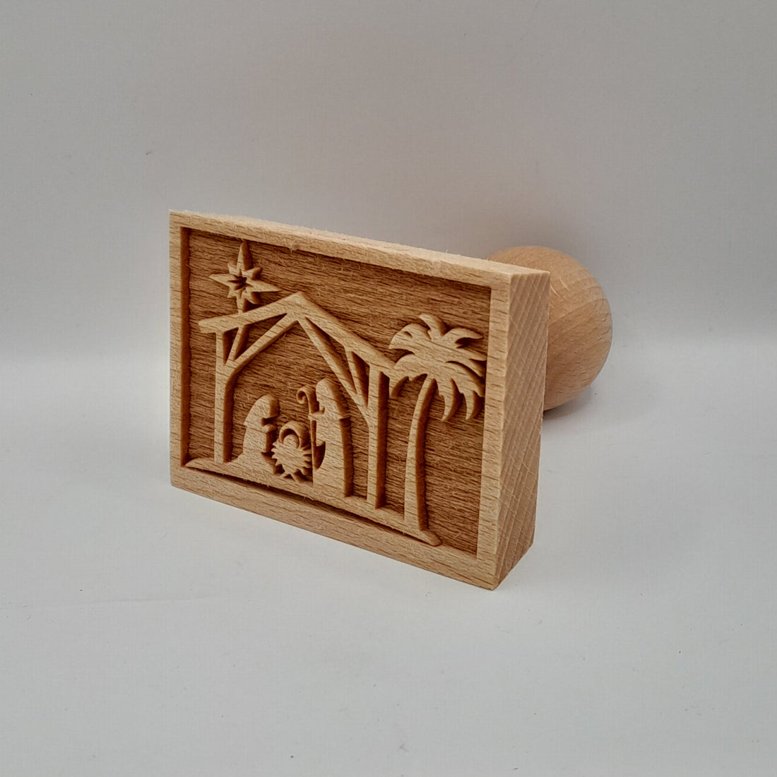 Keks-Stempel "Krippe"