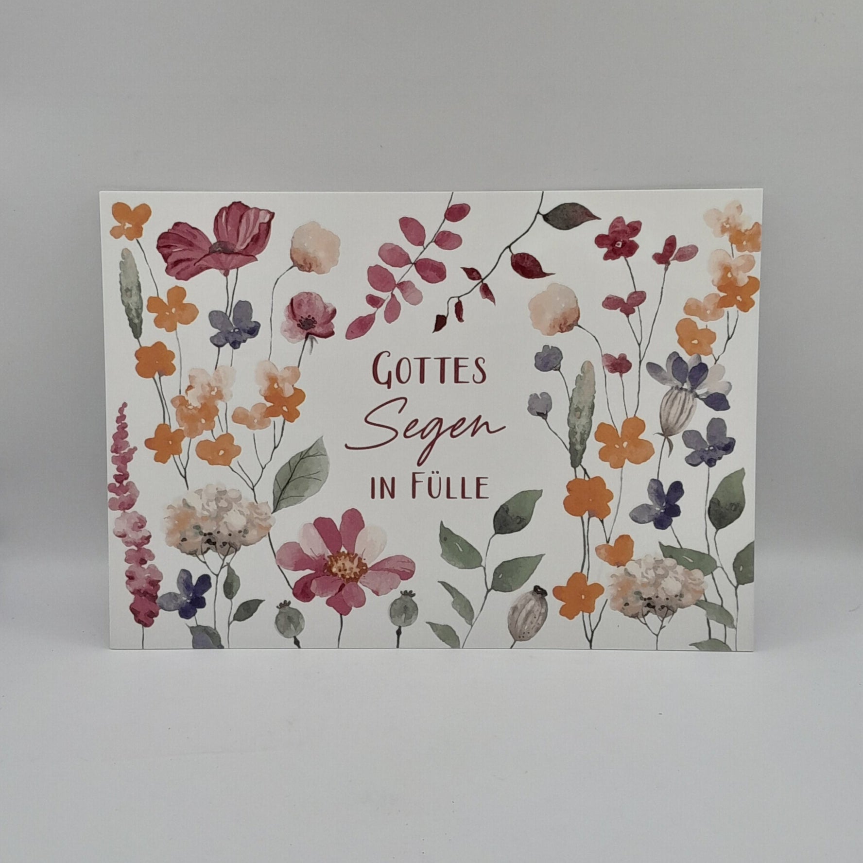 Postkarte Inspiration "Gottes Segen in Fülle"