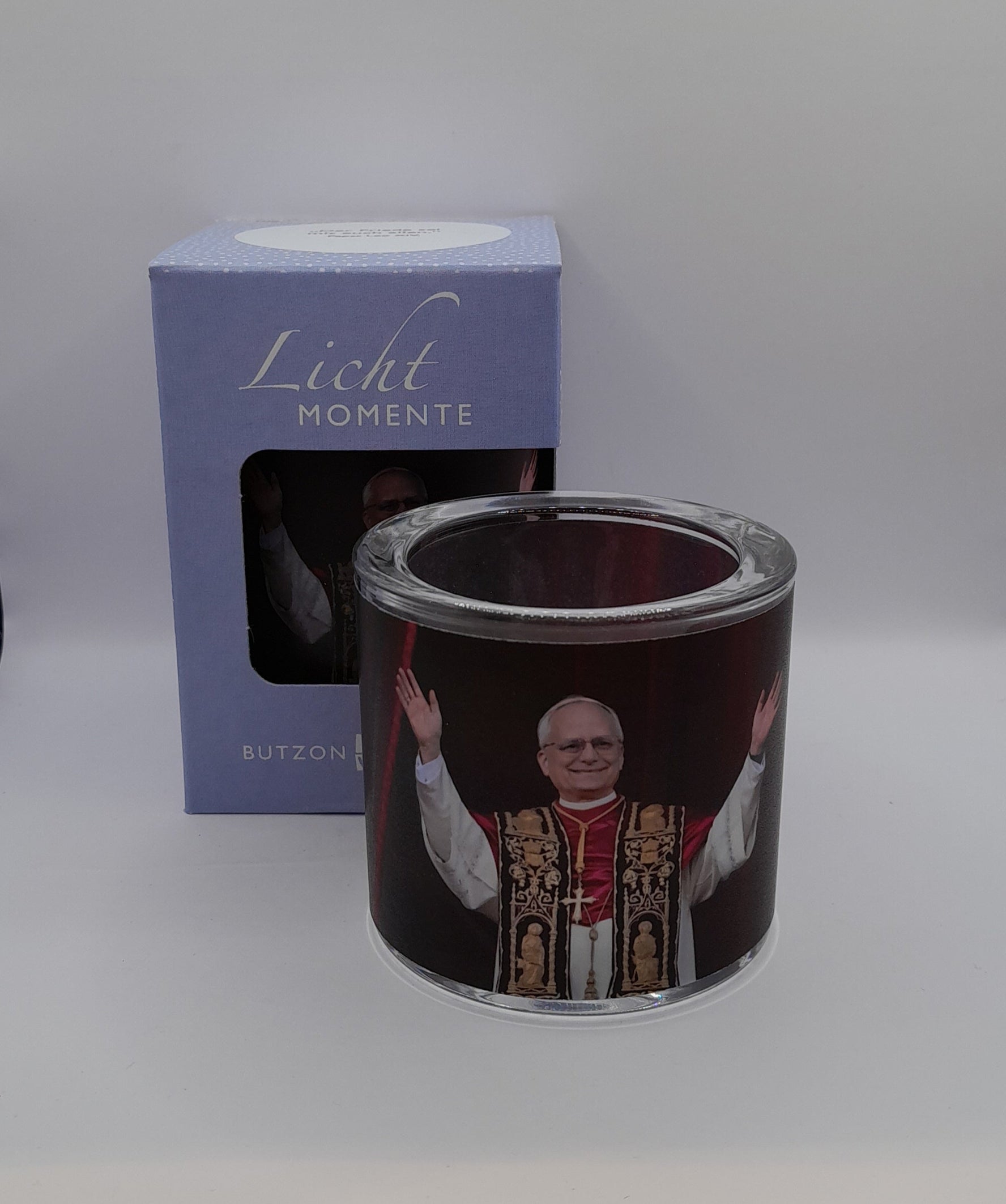 Lichtmomente Teelichthalter "Papst Leo XIV."