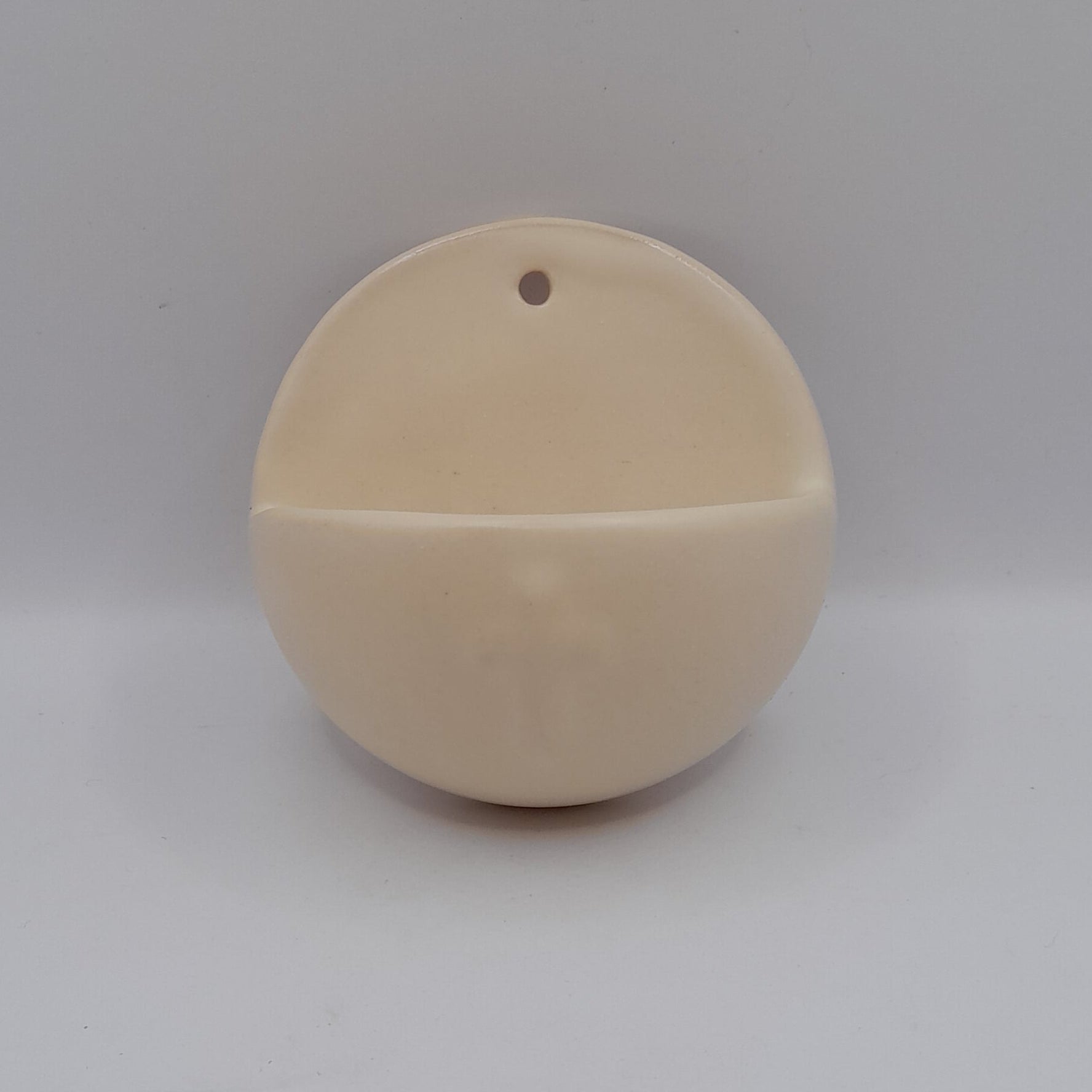 Weihwasserkessel Keramik, beige