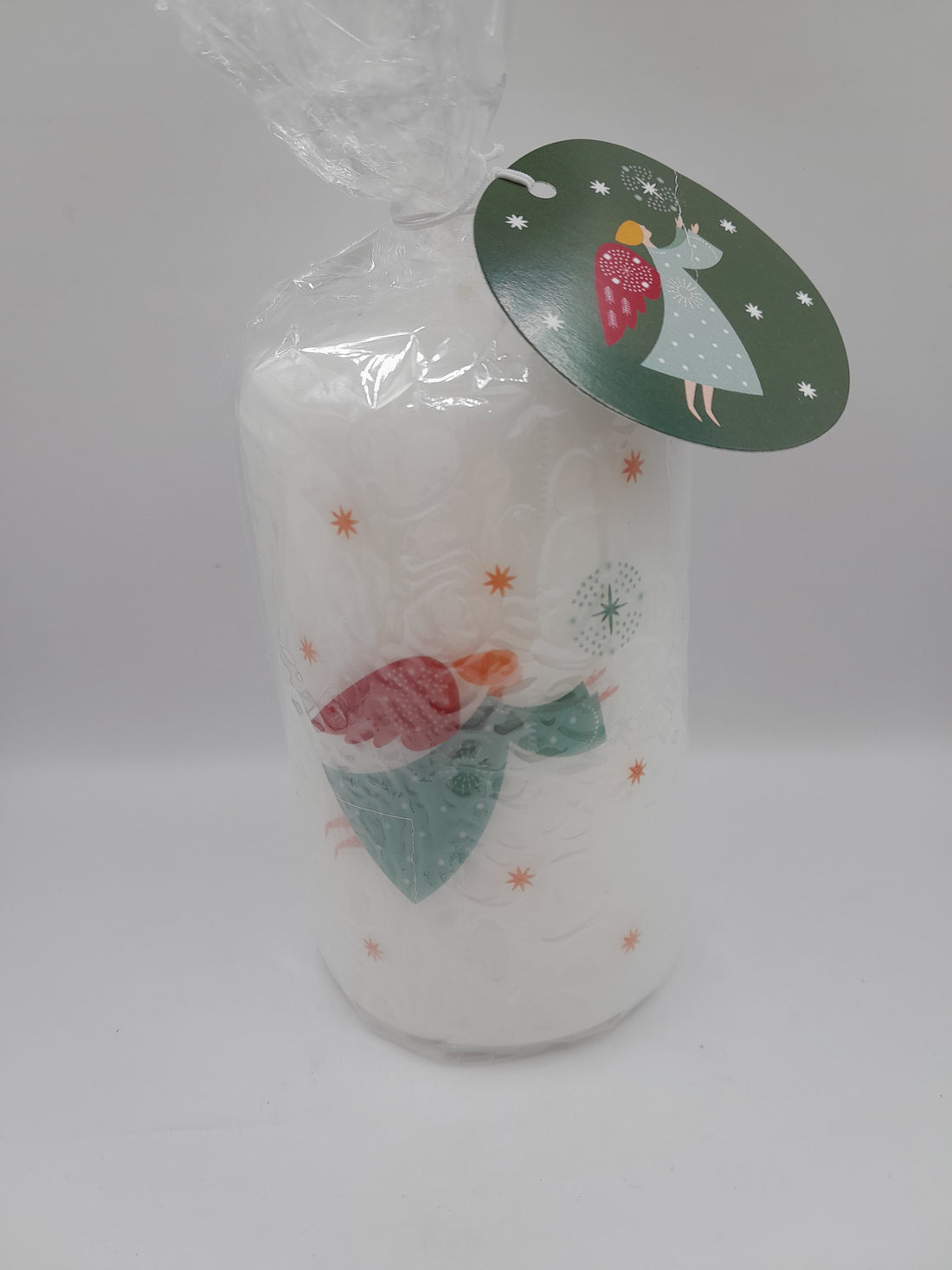 Weihnachtskerze "Fliegender Engel"