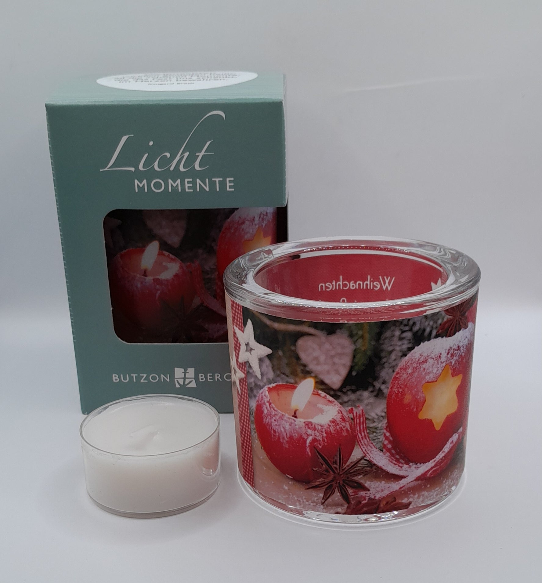Lichtmomente Teelichthalter "Weihnachten-Lichterzeit"