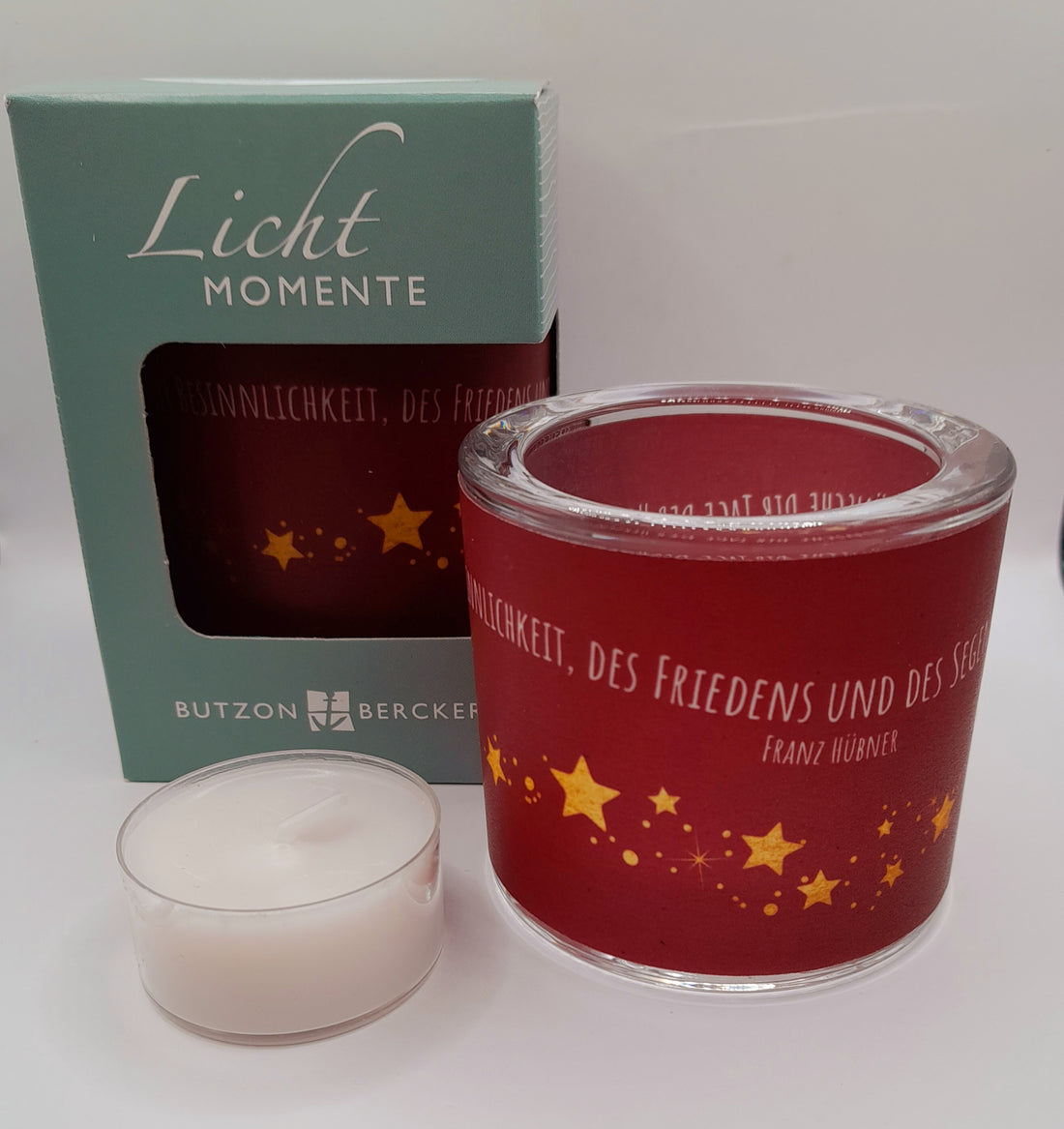 Lichtmomente Teelichthalter "Weihnachtszeit"