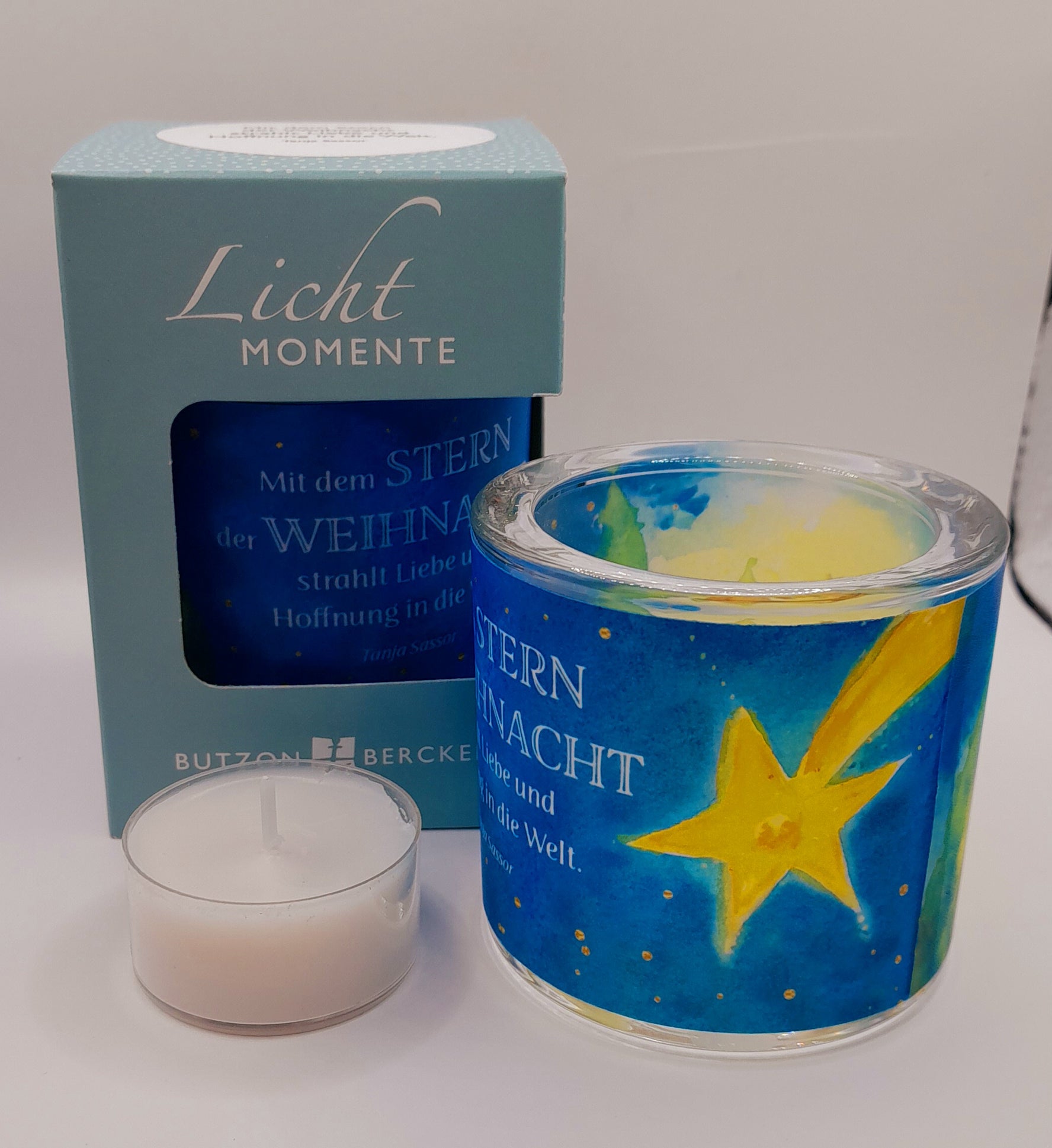 Lichtmomente Teelichthalter "Stern der Weihnacht"