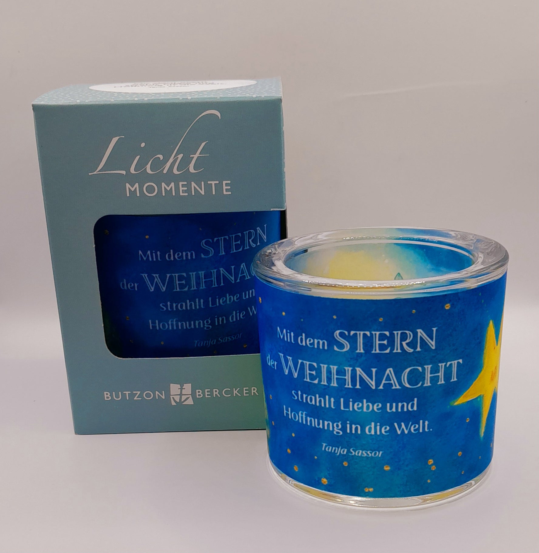Lichtmomente Teelichthalter "Stern der Weihnacht"