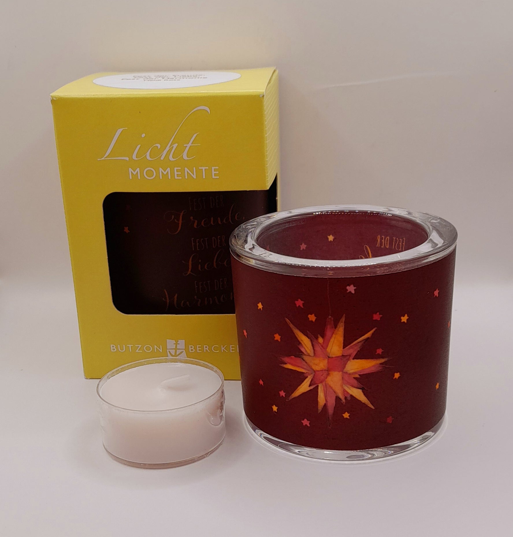 Lichtmomente Teelichthalter "Weihnachtsfest"