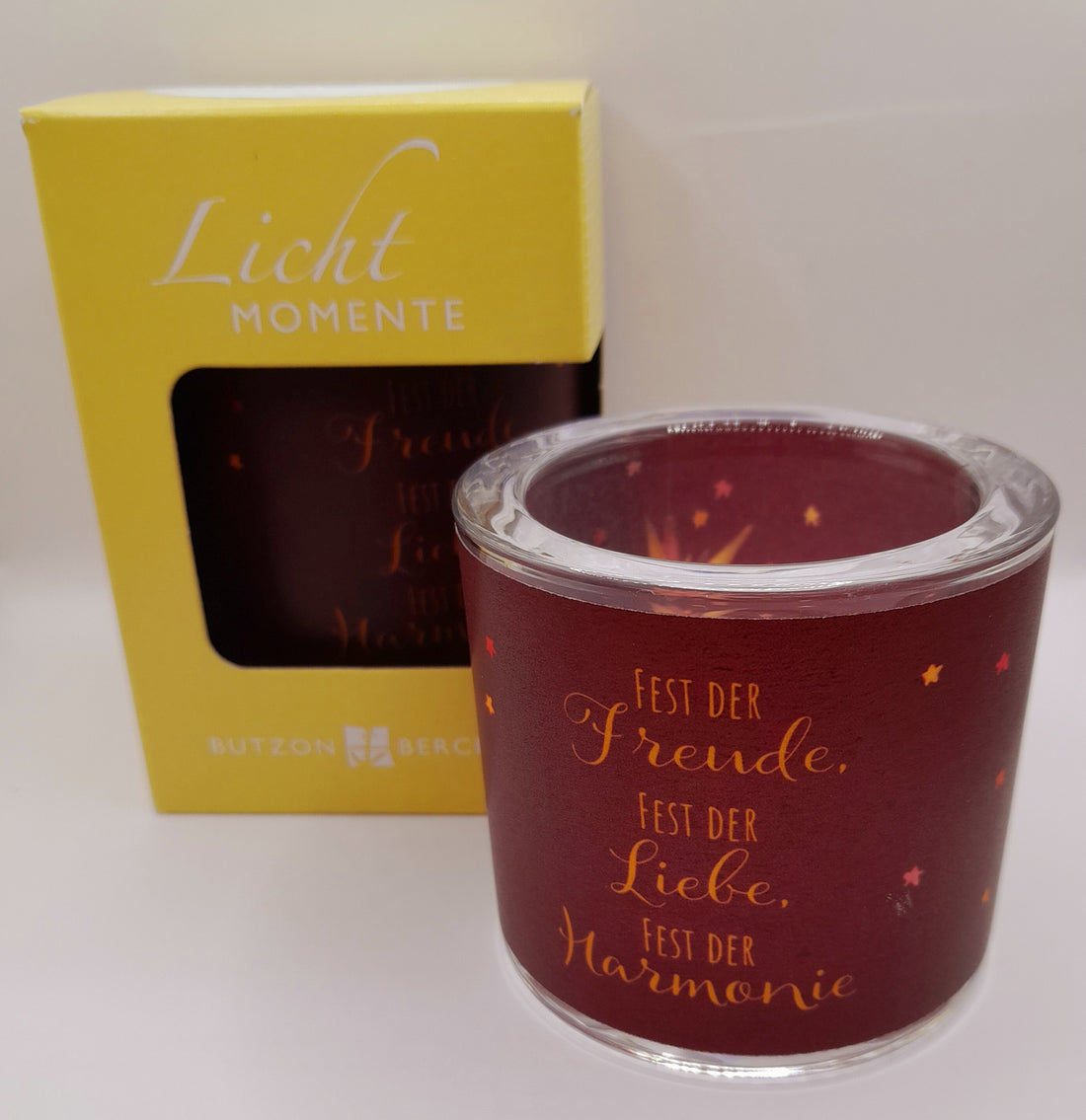 Lichtmomente Teelichthalter "Weihnachtsfest"