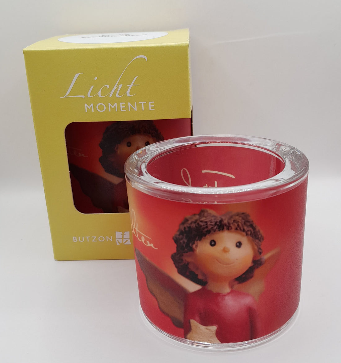 Lichtmomente Teelichthalter "Kleiner Weihnachtsengel"
