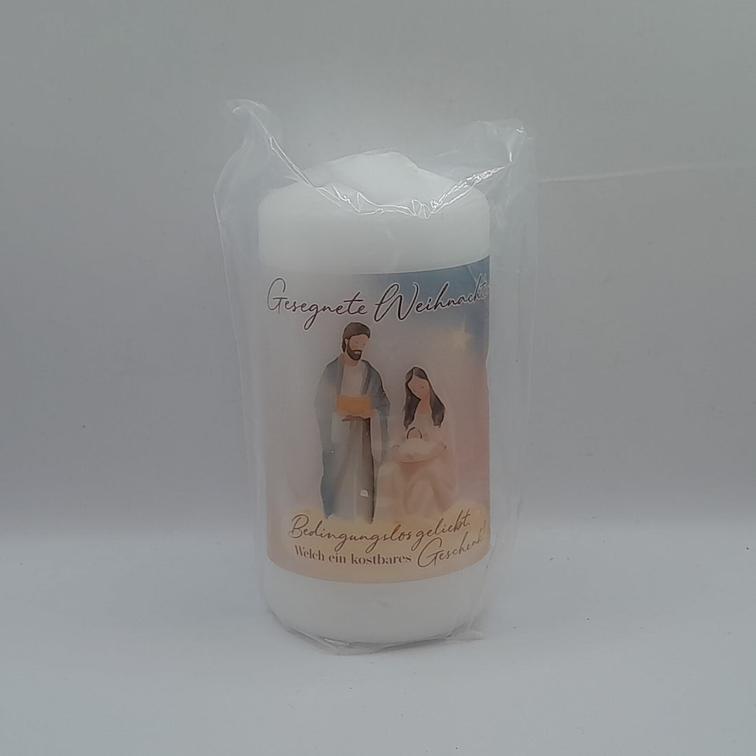 Kerze "Gesegnete Weihnachten"