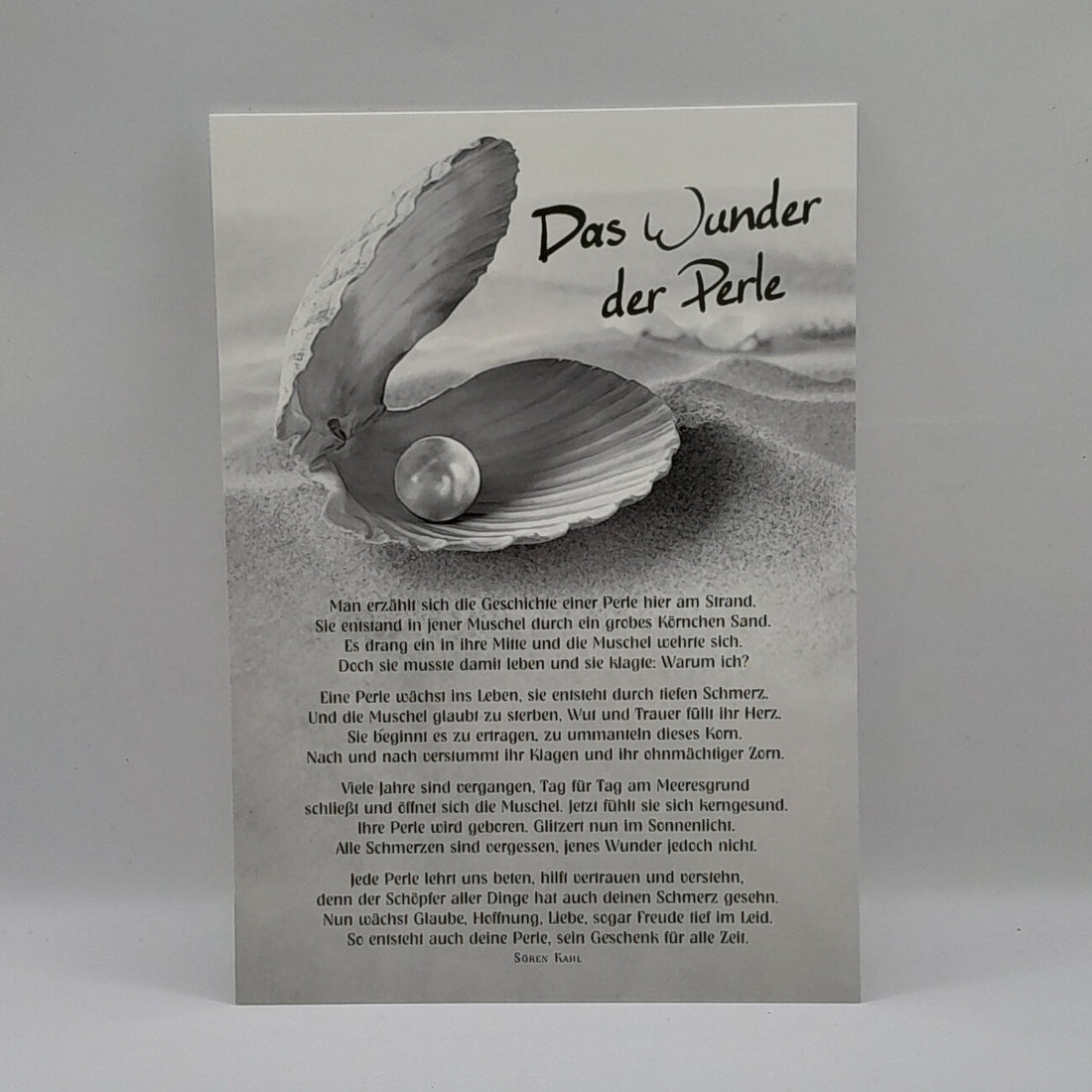 Postkarte "Das Wunder der Perle"