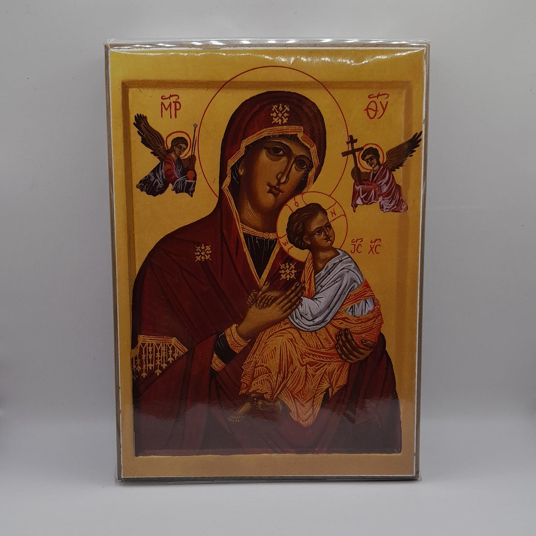 Ikone MJ29 Gottesmutter der Passion, 11x15cm