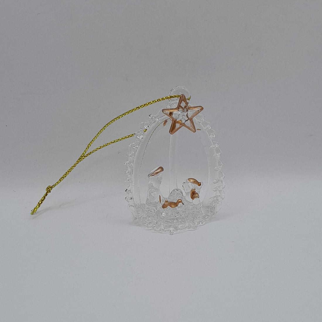 Glas-Krippe zum Aufhängen