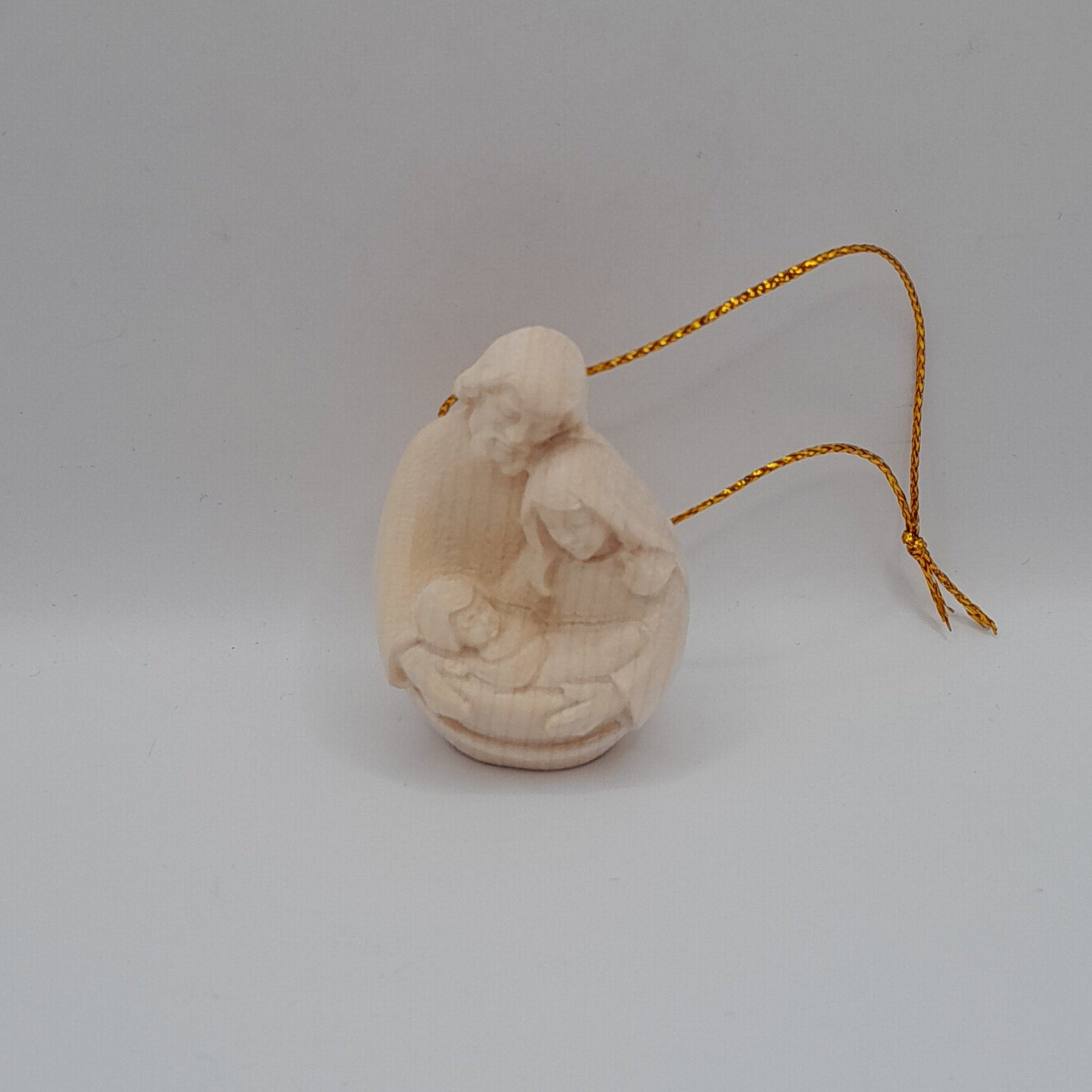 Krippengruppe Holz geschnitzt, ca. 4,5cm