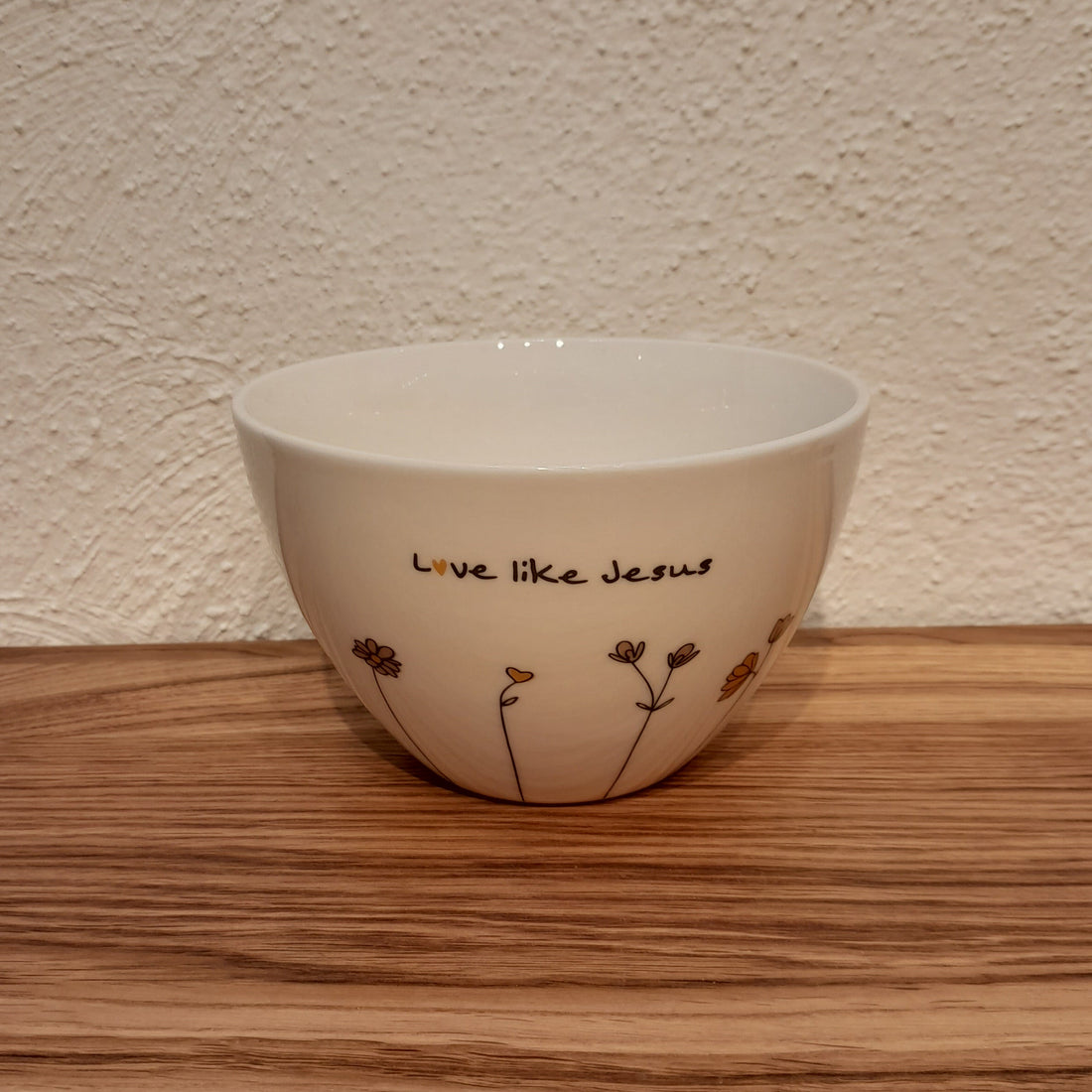 Müslischale "Love like Jesus"