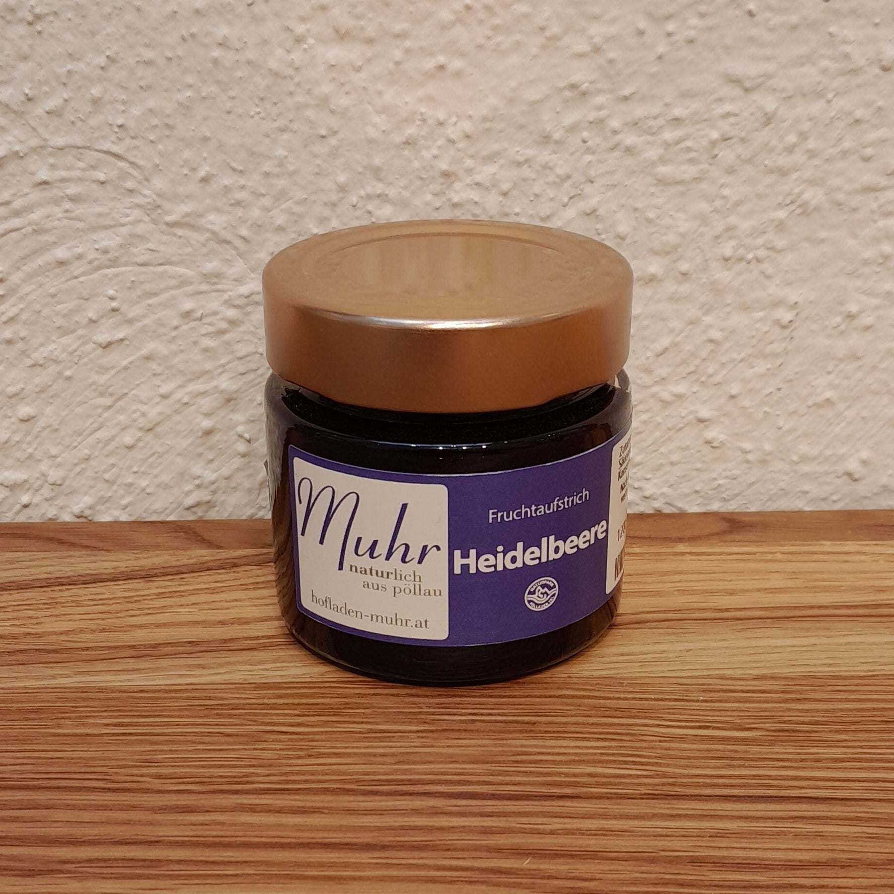 Muhr Fruchtaufstrich "Heidelbeere" 120g