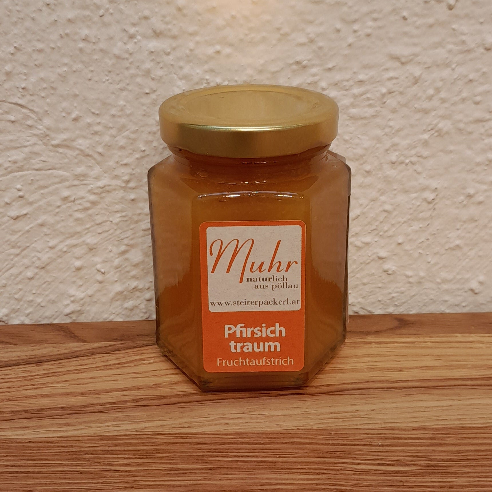 Muhr Fruchtaufstrich "Pfirsichtraum", 120g