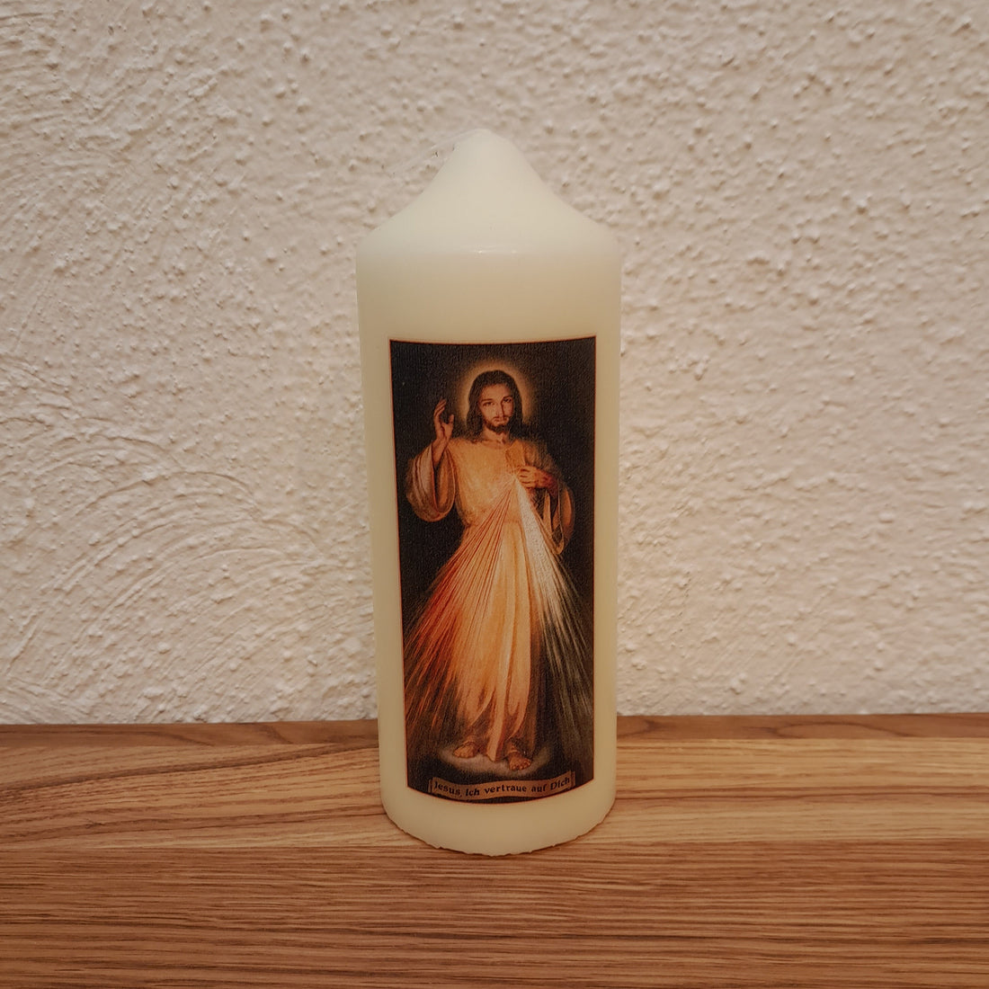 Kerze "Barmherziger Jesus", Miriam-Verlag