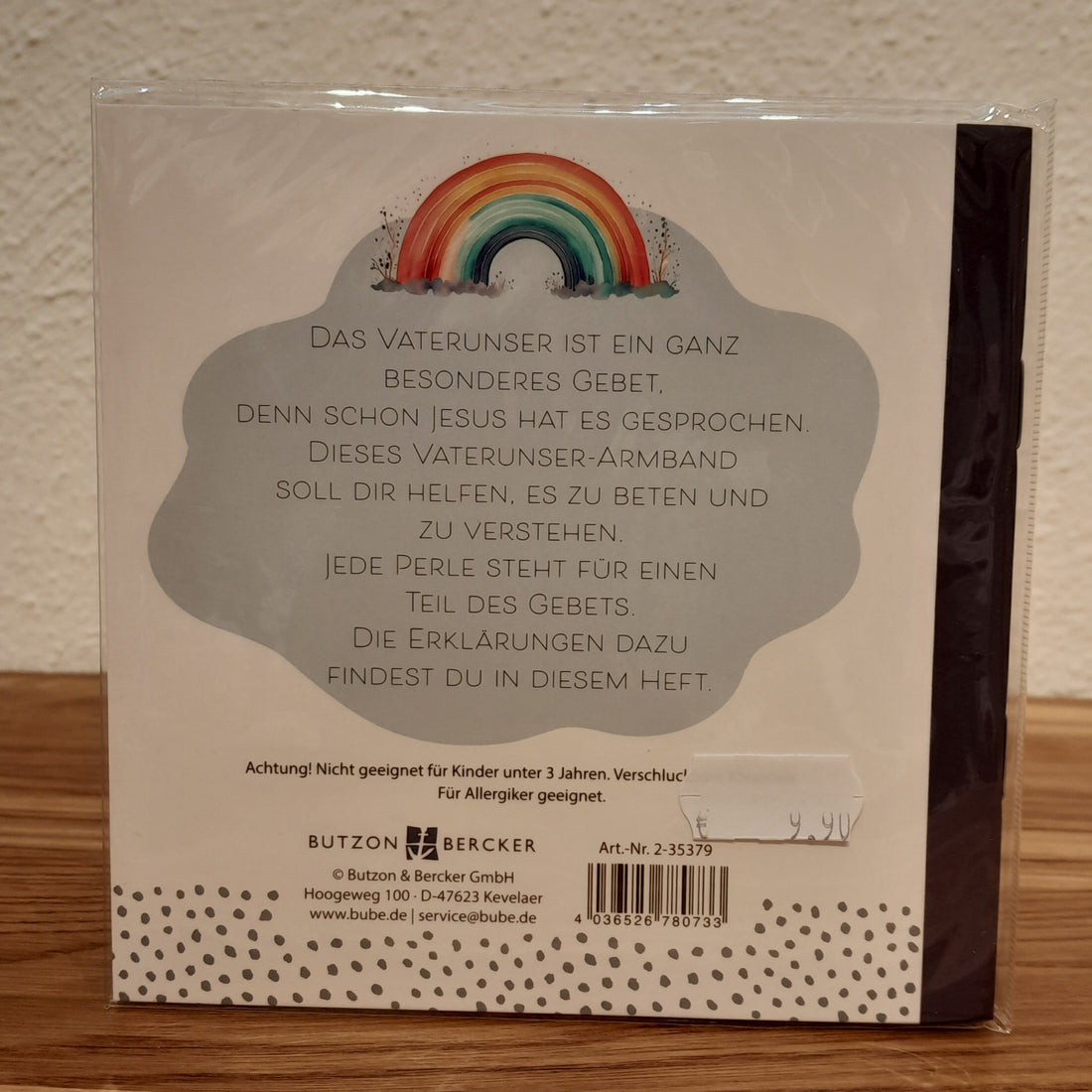 Geschenkset "Mein Vaterunser Armband"