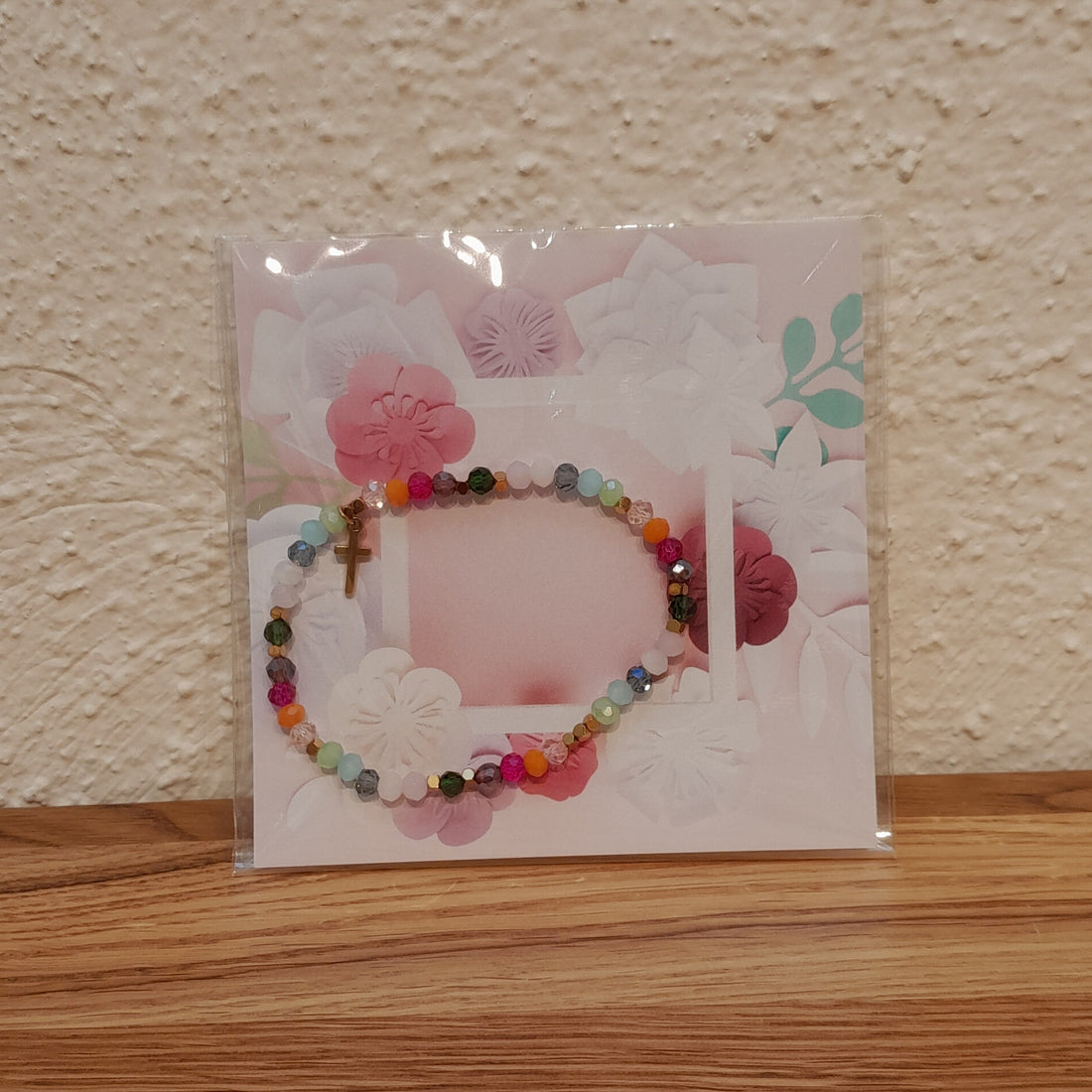 Armband "Herzensmensch" bunt