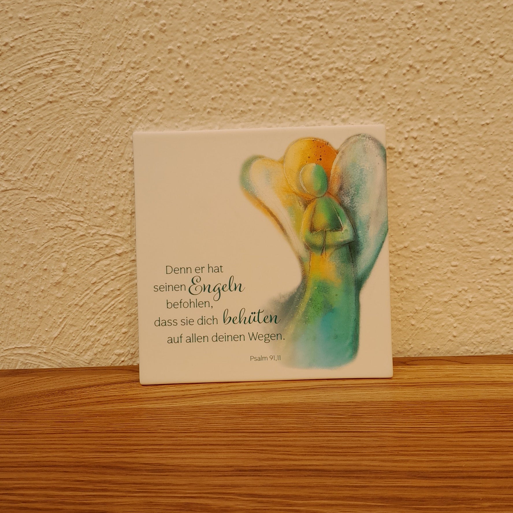 Porzellantafel "Behütet"
