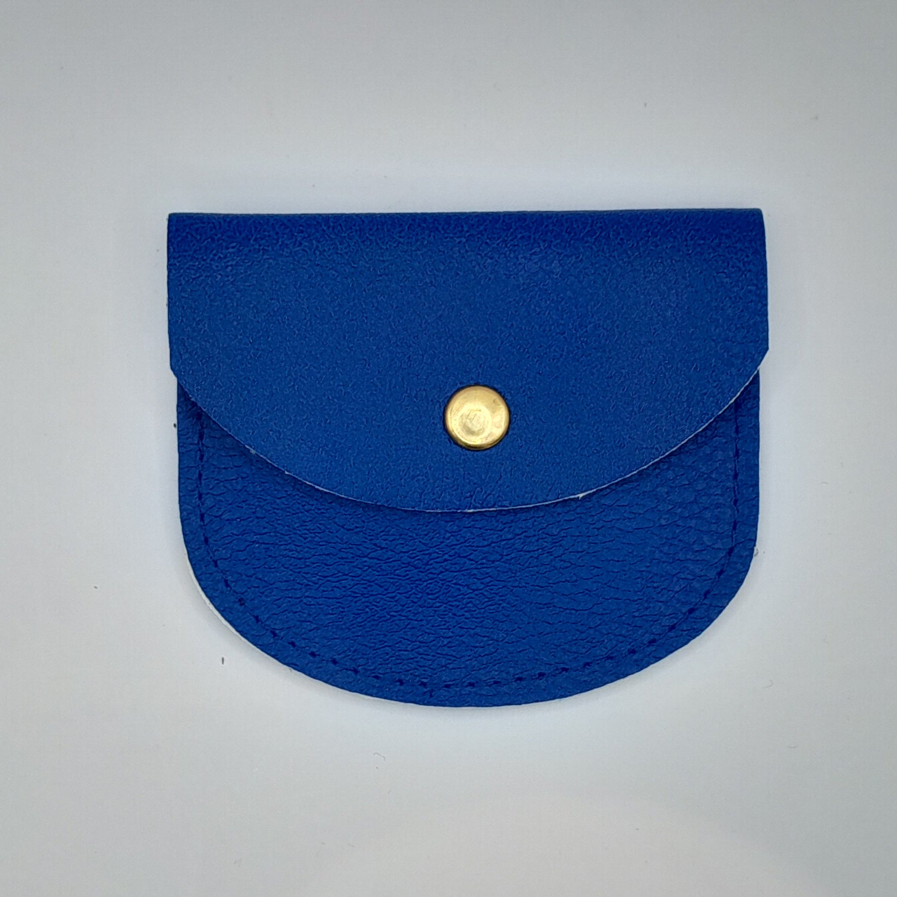 Kunstleder Etui Apple Skin/ blau