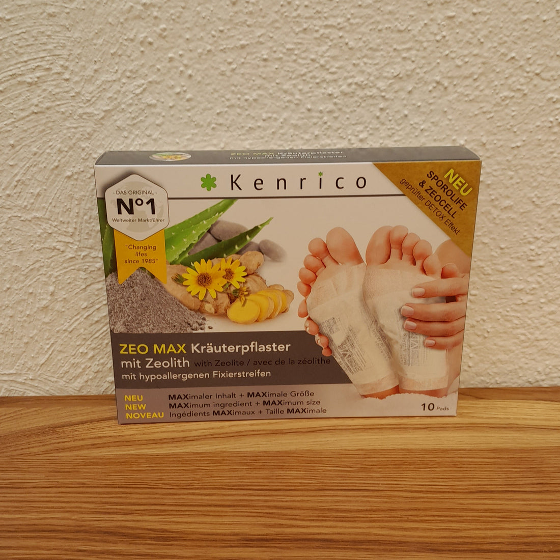 Kenrico Kräuterpflaster ZEO MAX, 10Stk