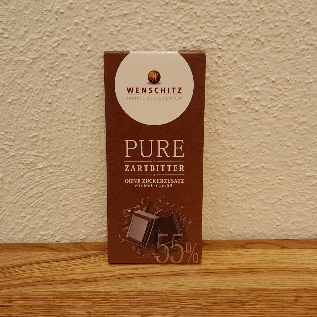 Maltit Zartbitterschokolade Pure 55% 100g
