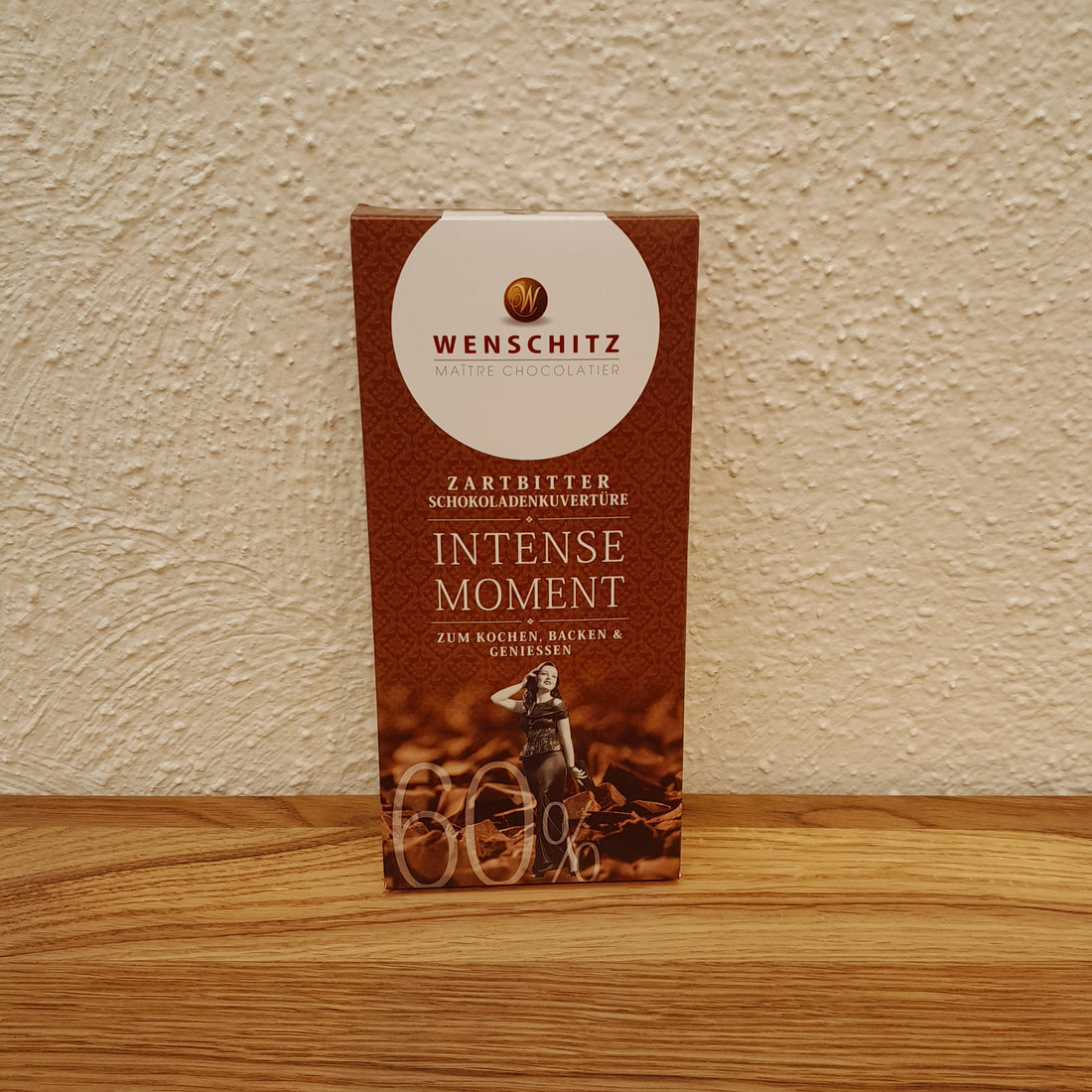 Zartbitter Schokoladenkuvertüre Intense Moment 60% 200g