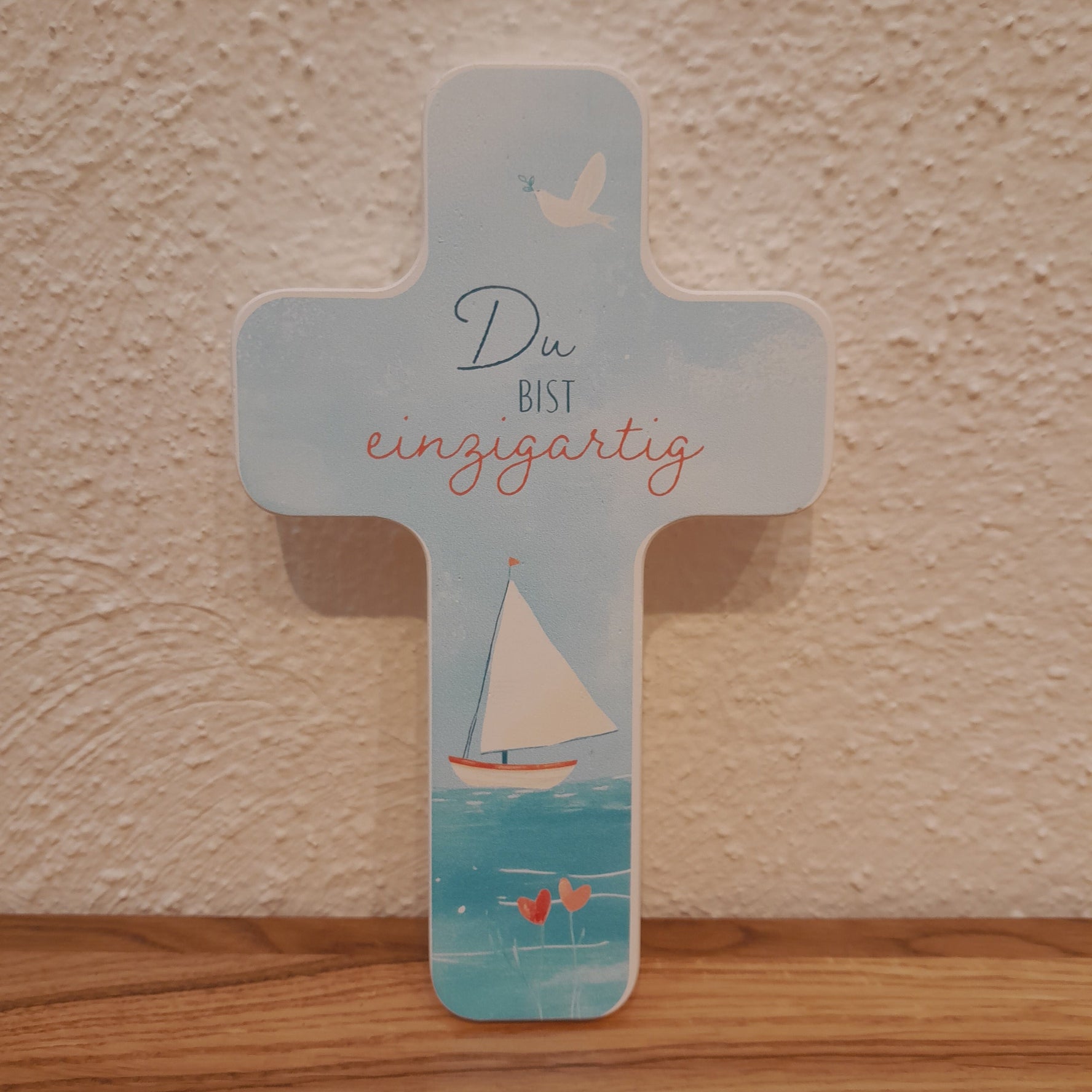 Kinderkreuz Holz "Du bist einzigartig"