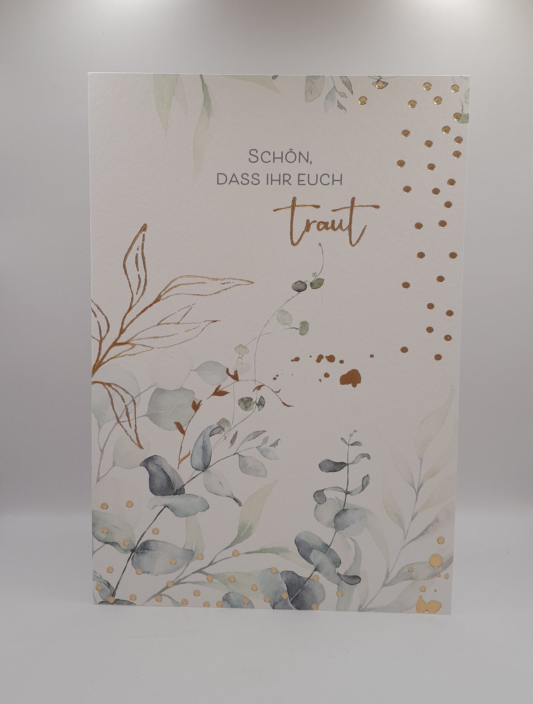 Billet zur Hochzeit "Schön, dass ihr euch traut"