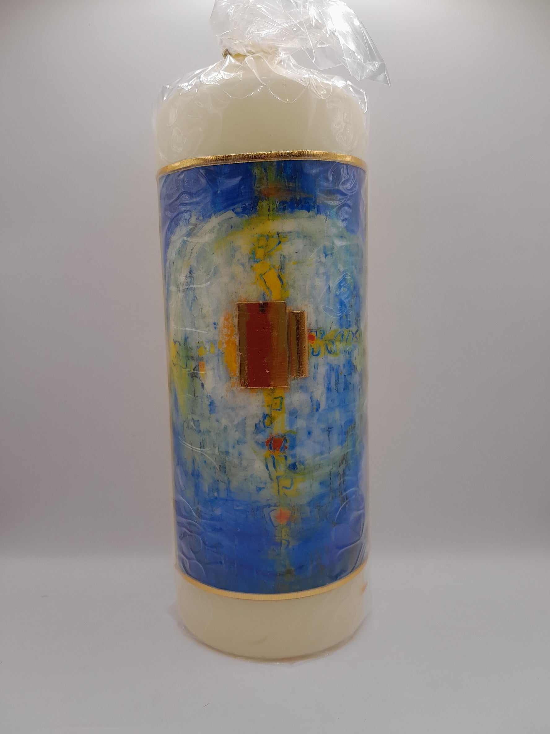 Kerze "Goldkreuz"