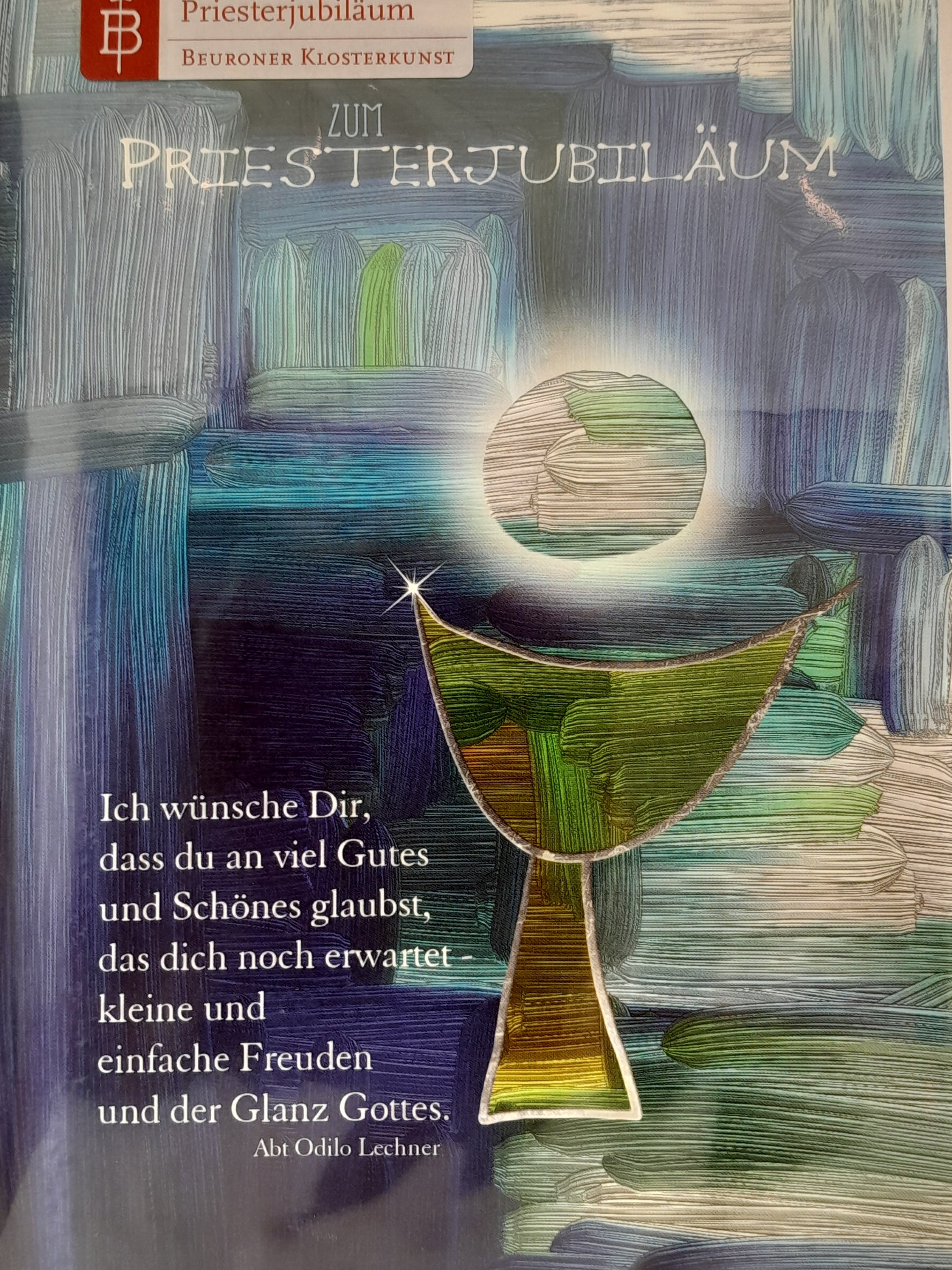 Billet zum Priesterjubiläum "Gnade und Dank"