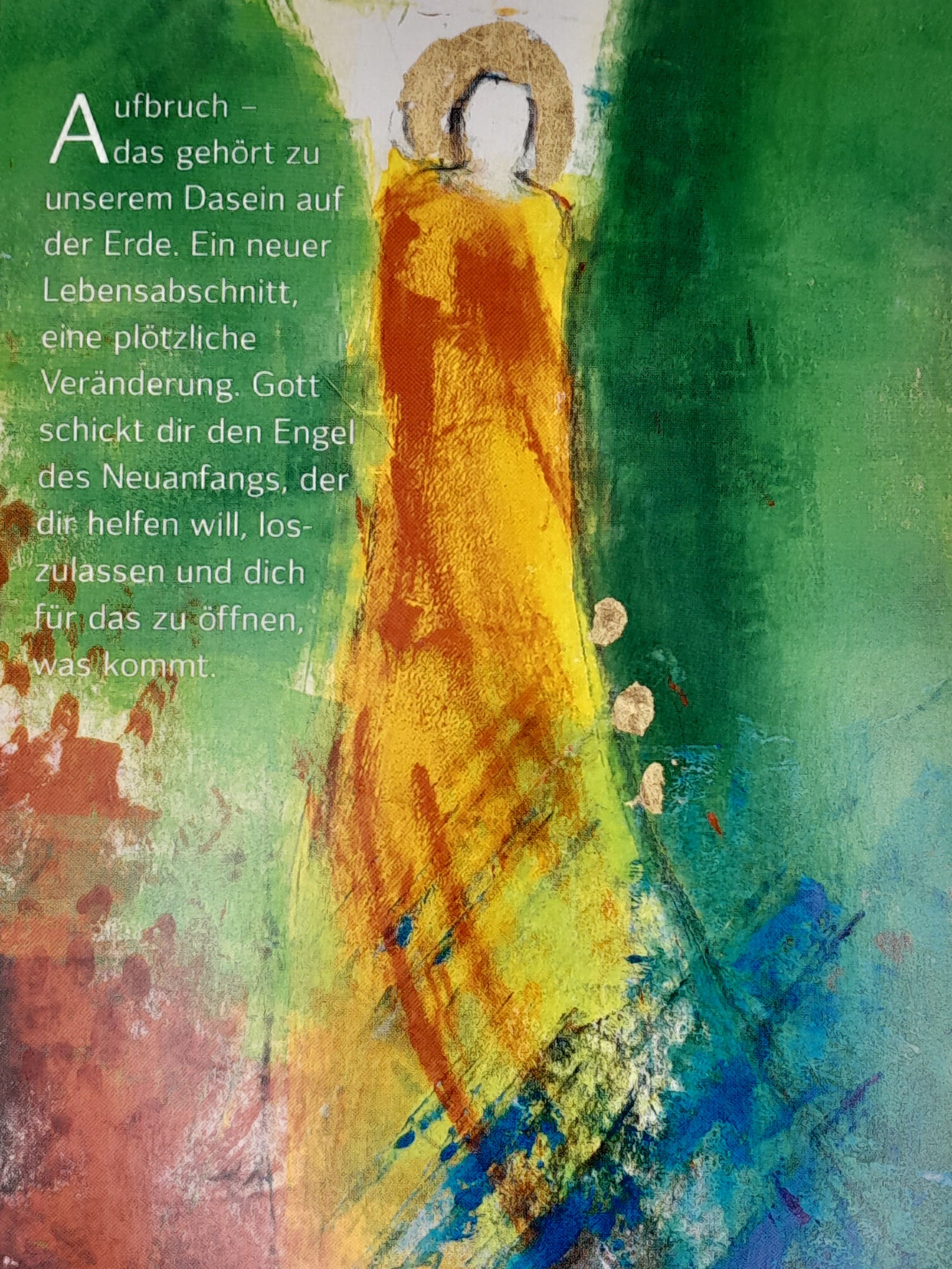 Karte "Engel des Neuanfangs"