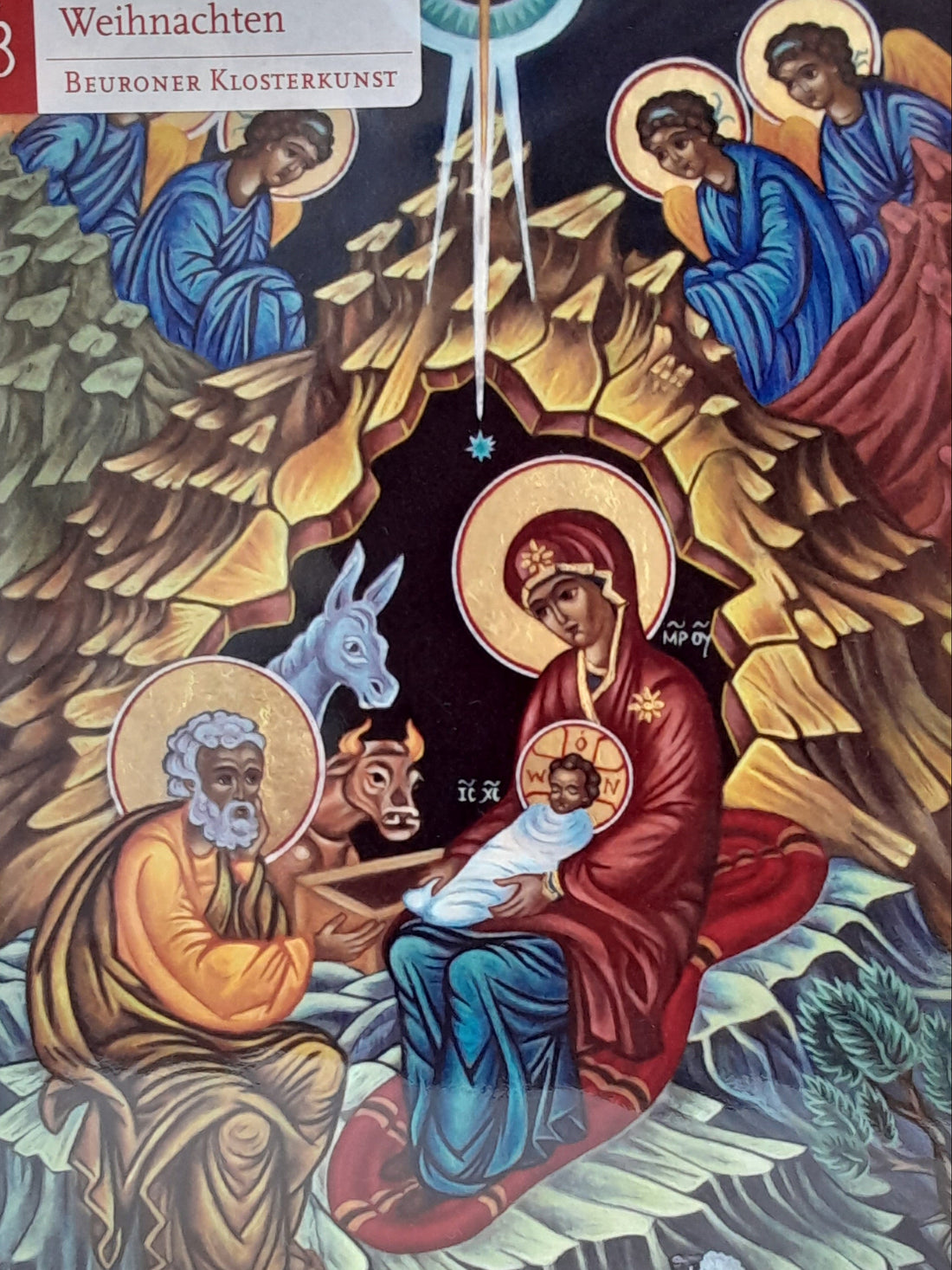 Billet zu Weihnachten "Christi Geburt"