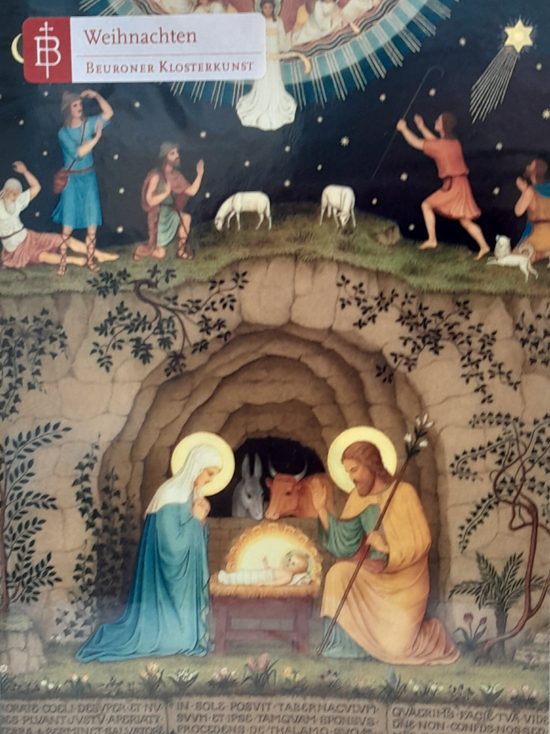 Billet zu Weihnachten "Christi Geburt/Stammbaum Jesu"