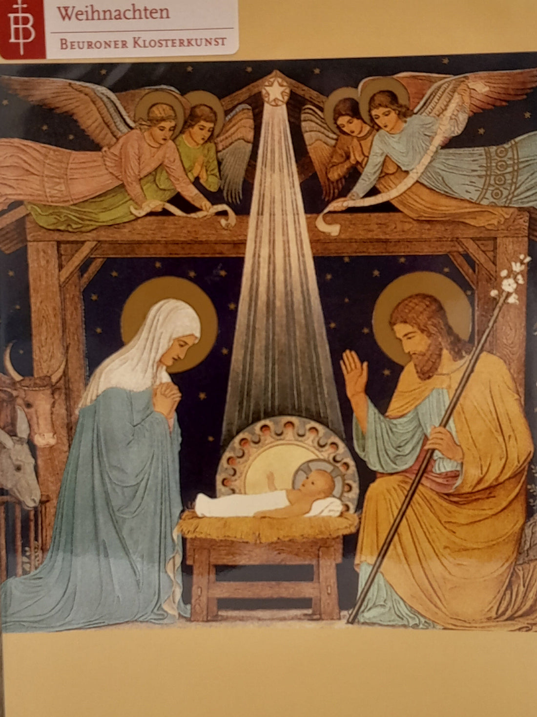 Billet zu Weihnachten "Geburt Christi"