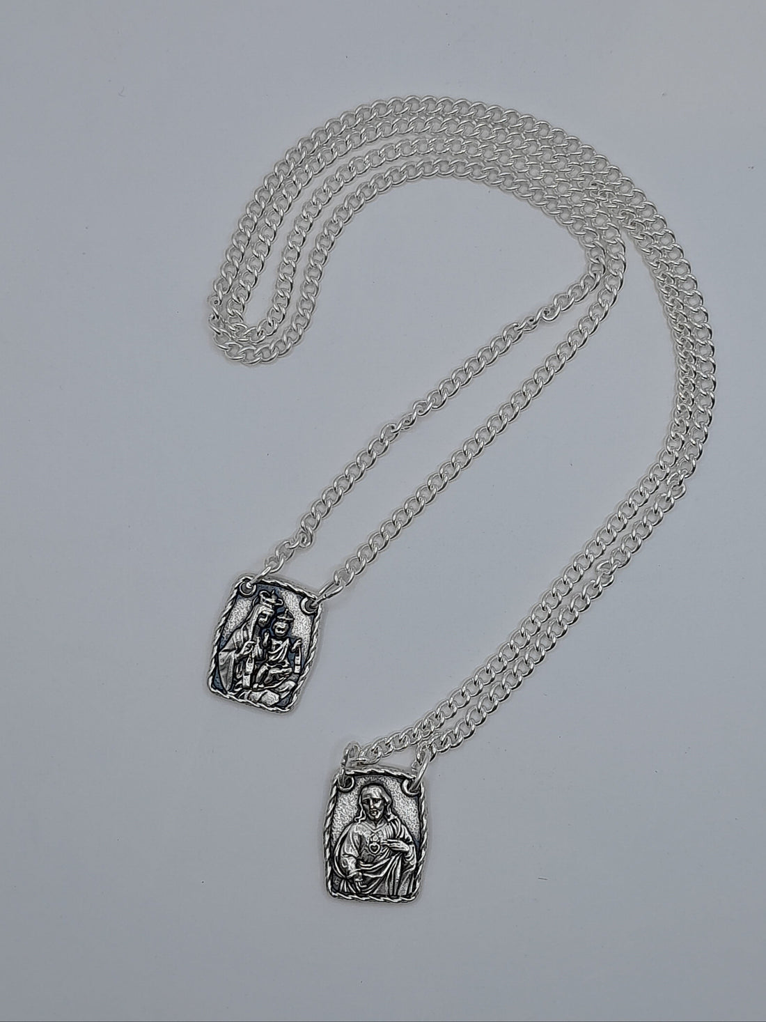 Metall -Skapulier m. Kette