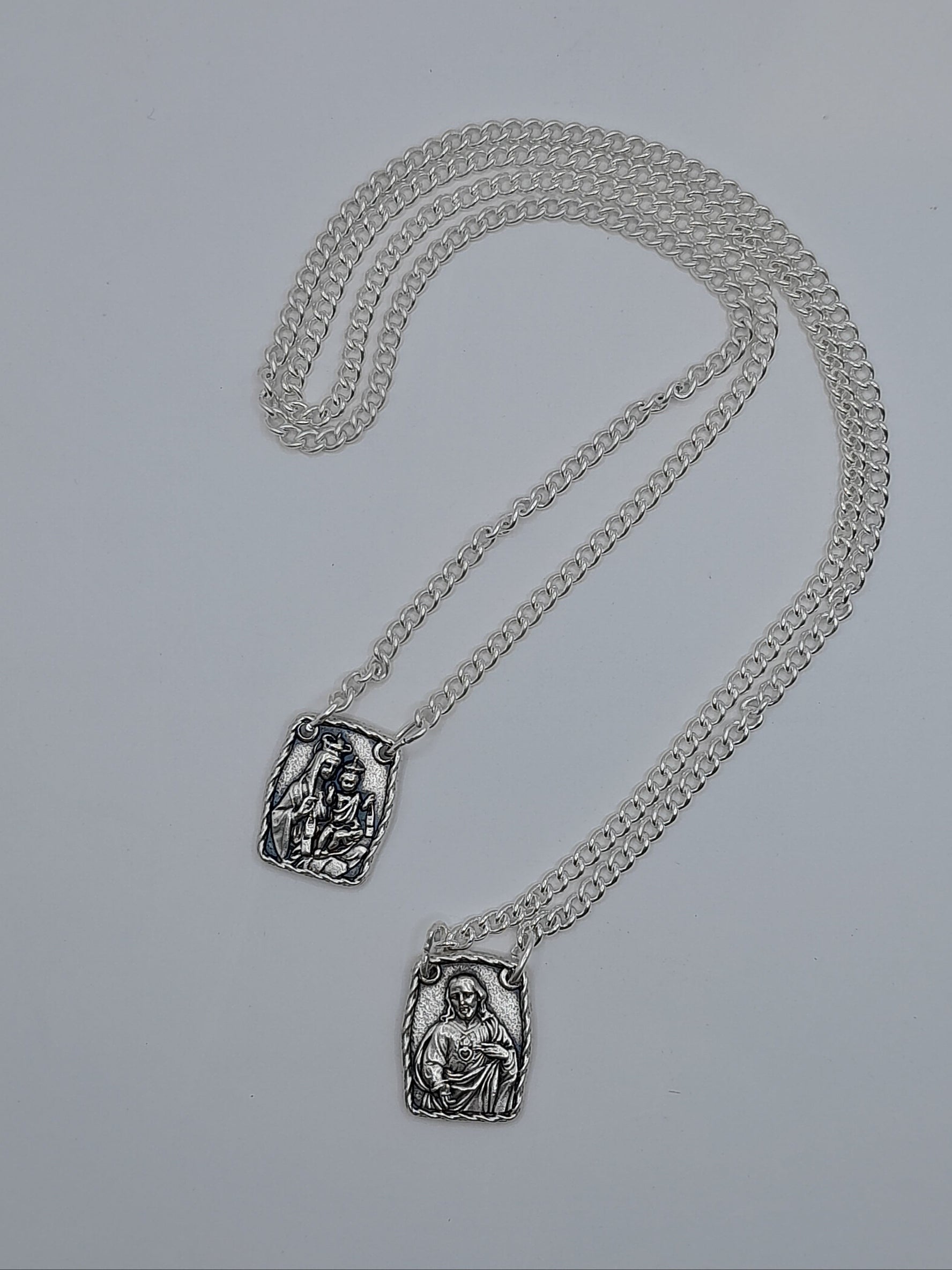 Metall -Skapulier m. Kette