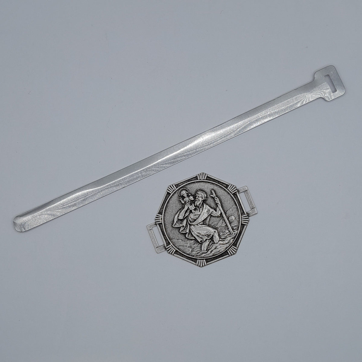 Fahrrad-Plakette Christophorus