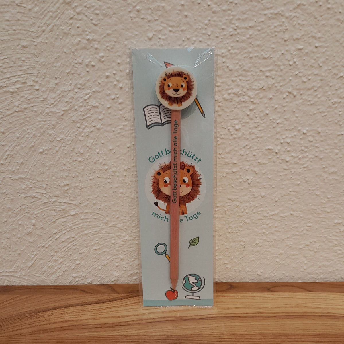 Bleistift / Radierer "Löwe"